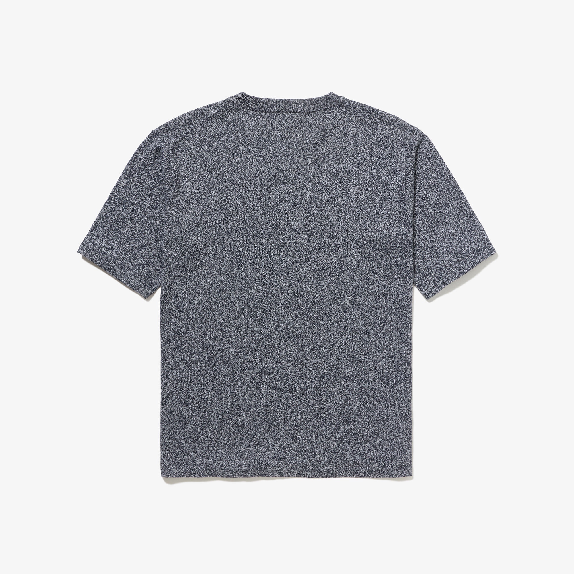 3色混合メランジェニットTシャツ