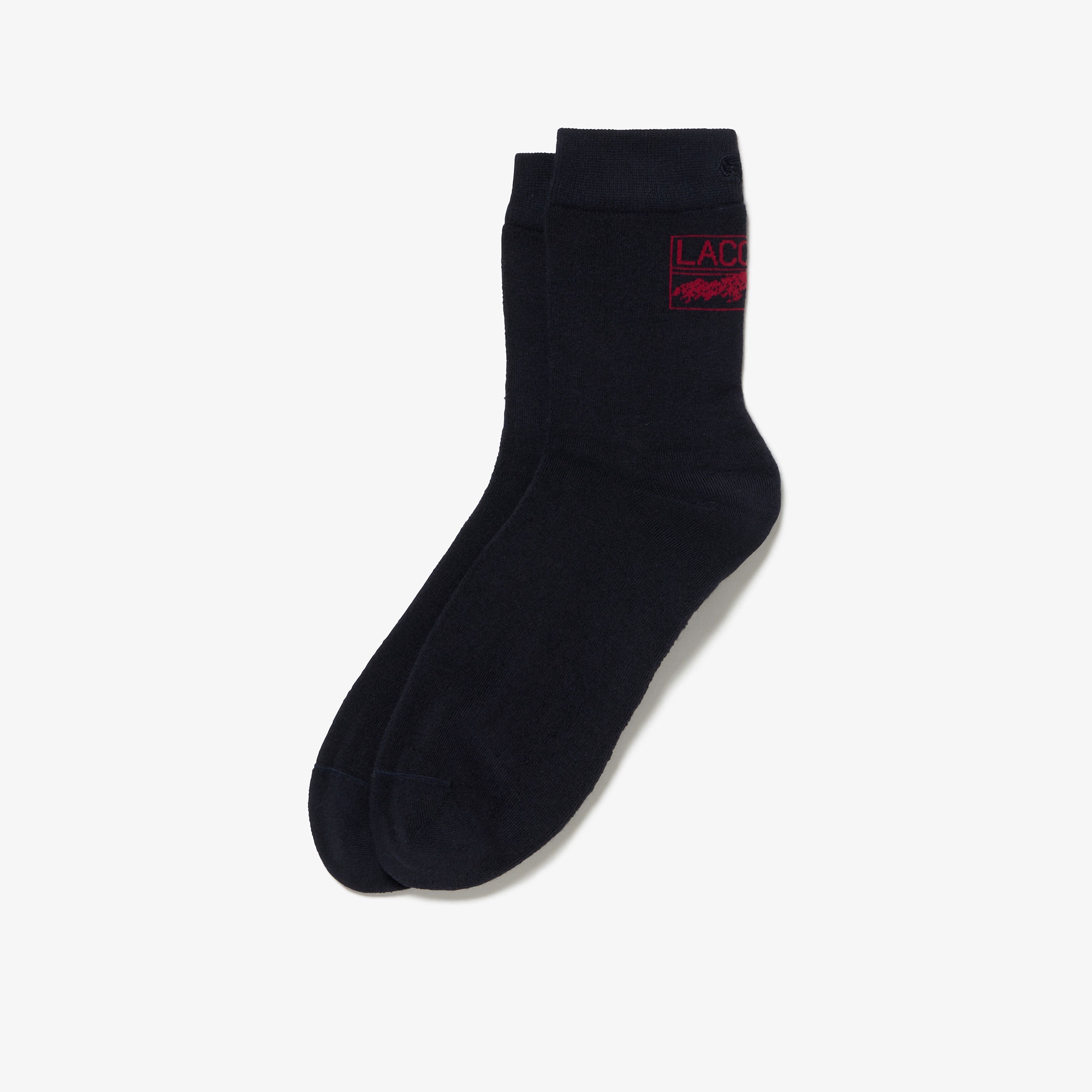 バックロゴクルーソックス