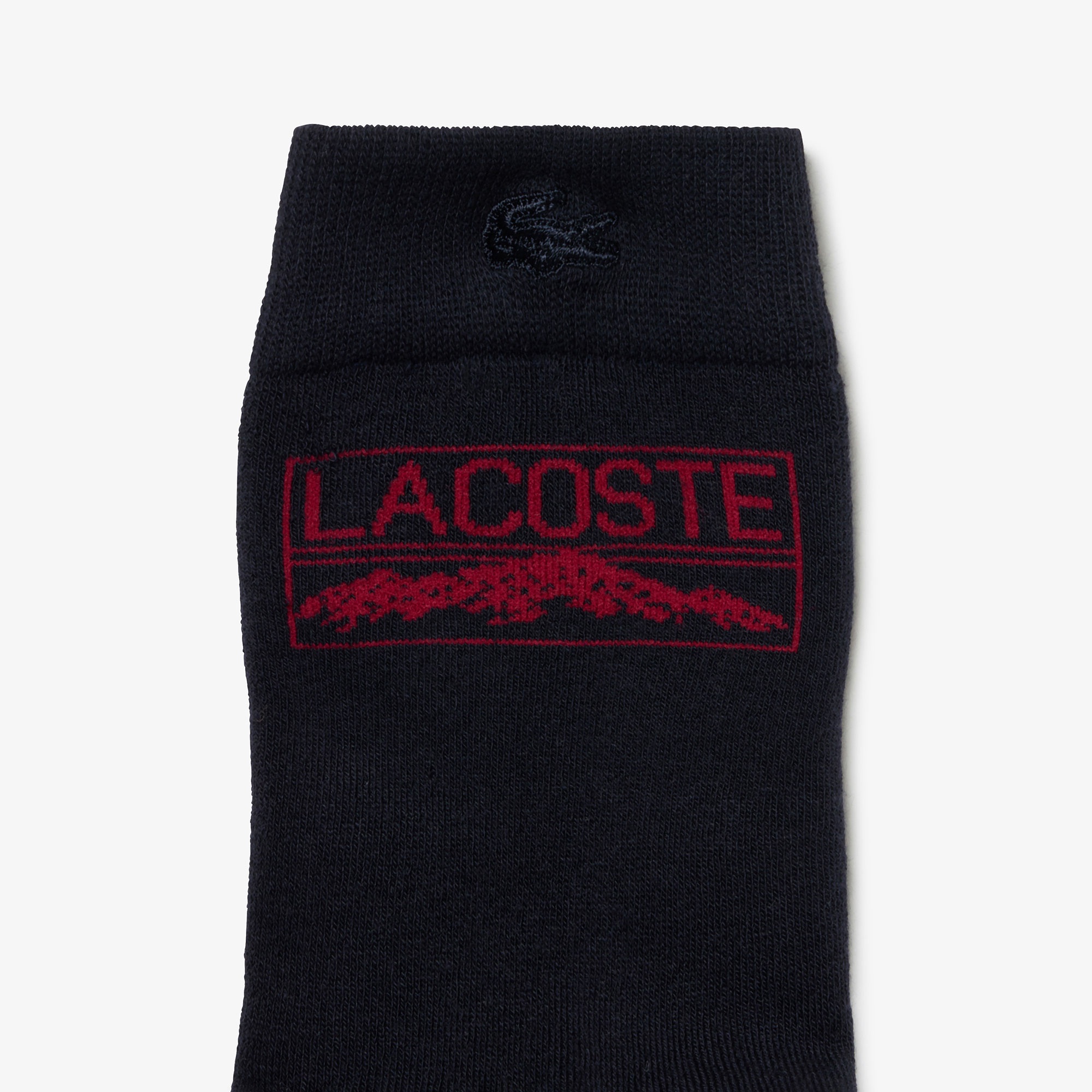 バックロゴクルーソックス