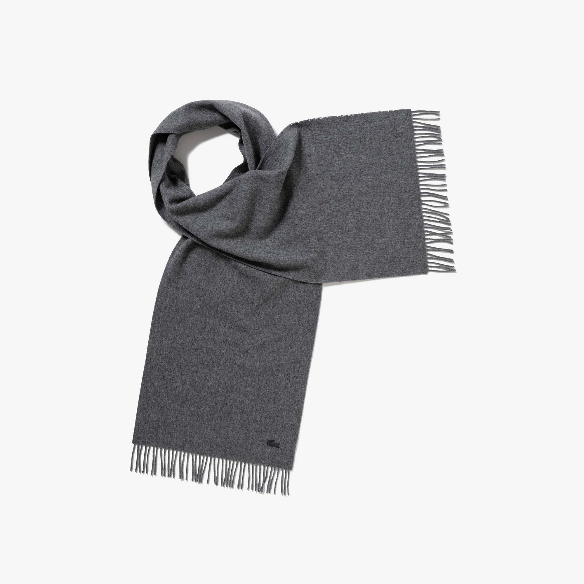 リバーシブルメリノウールマフラー