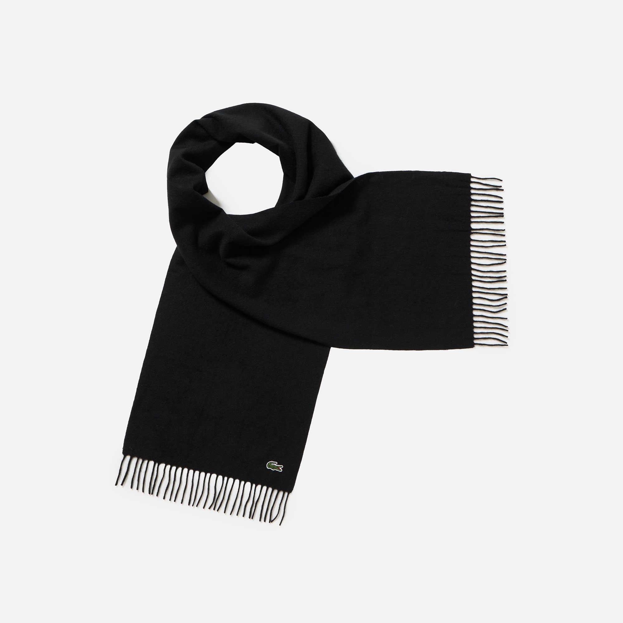 ホワイトカシミヤマフラー