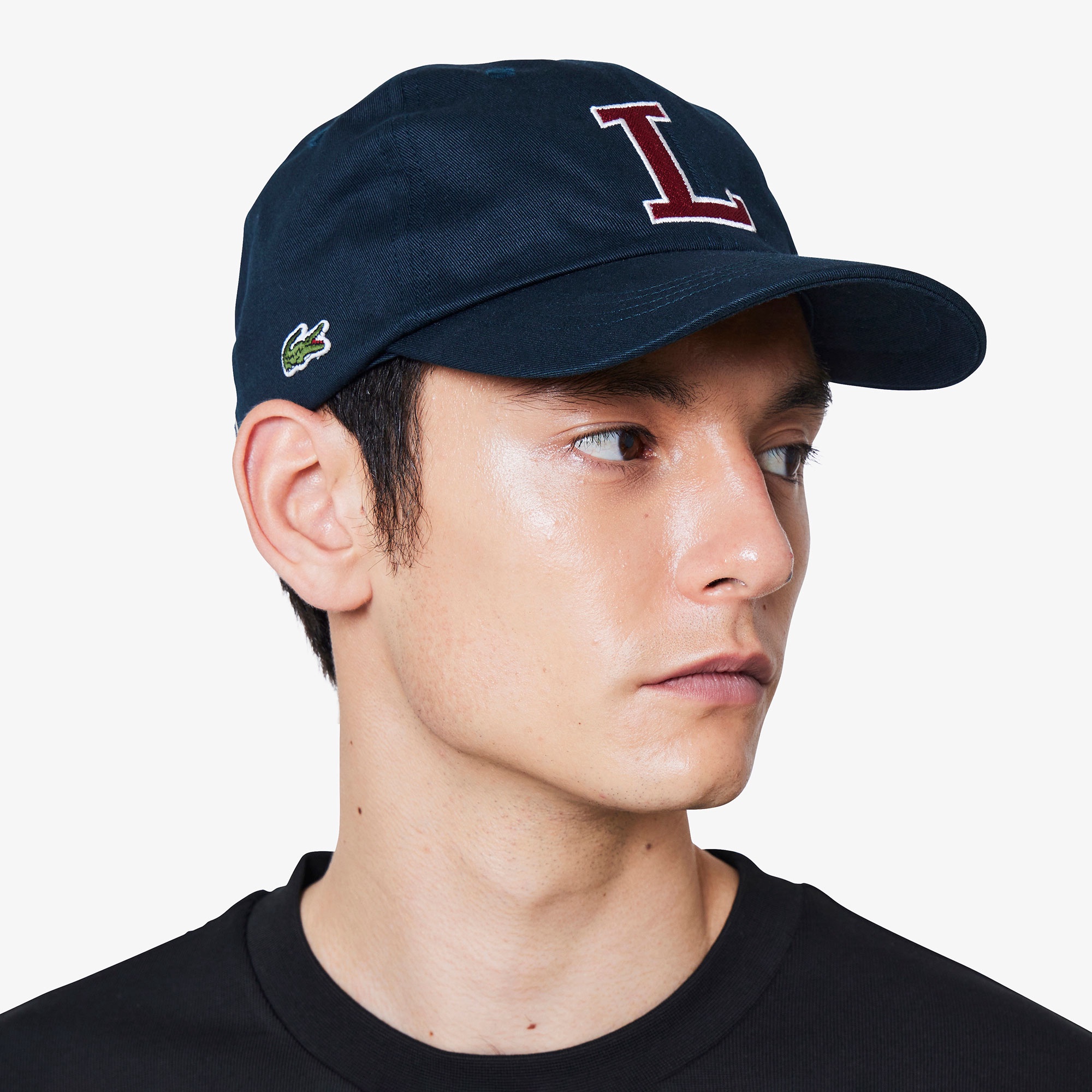 コットンツイルLロゴキャップ