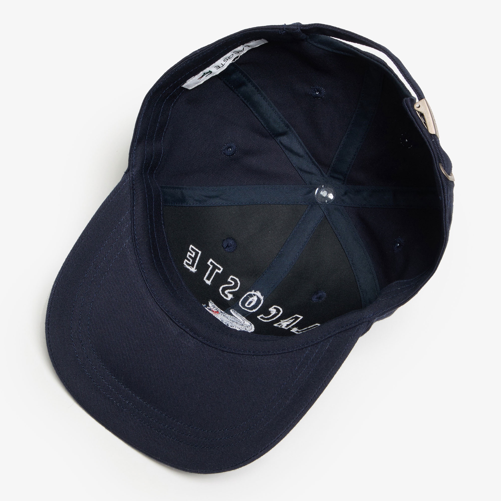 刺繍入り6方キャップ