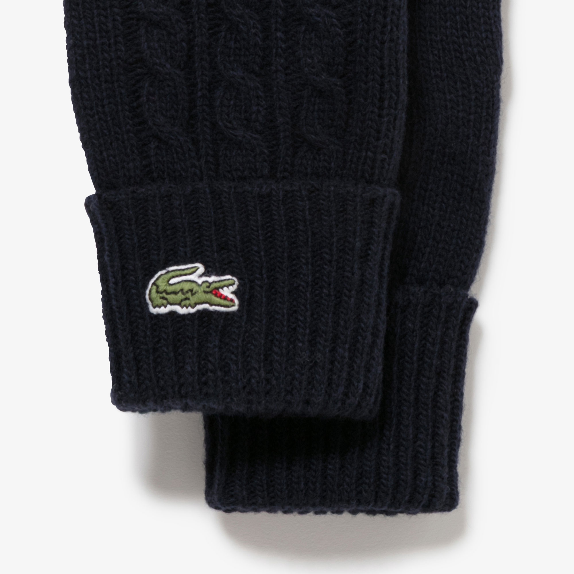 ケーブルニットグローブ