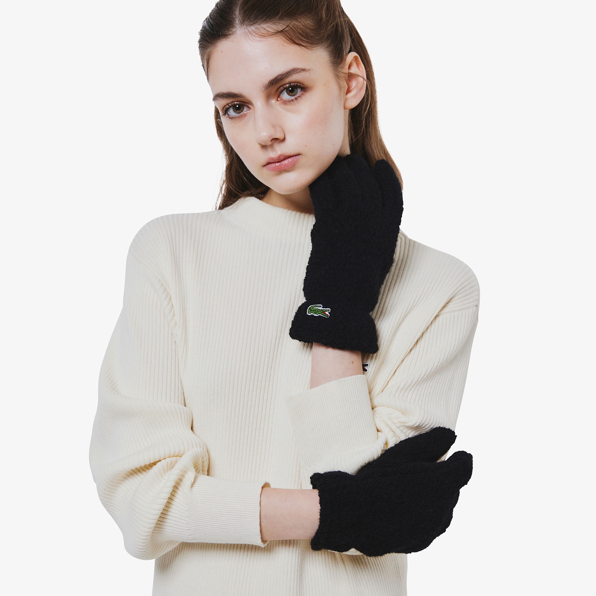 リサイクル紡毛パイルグローブ