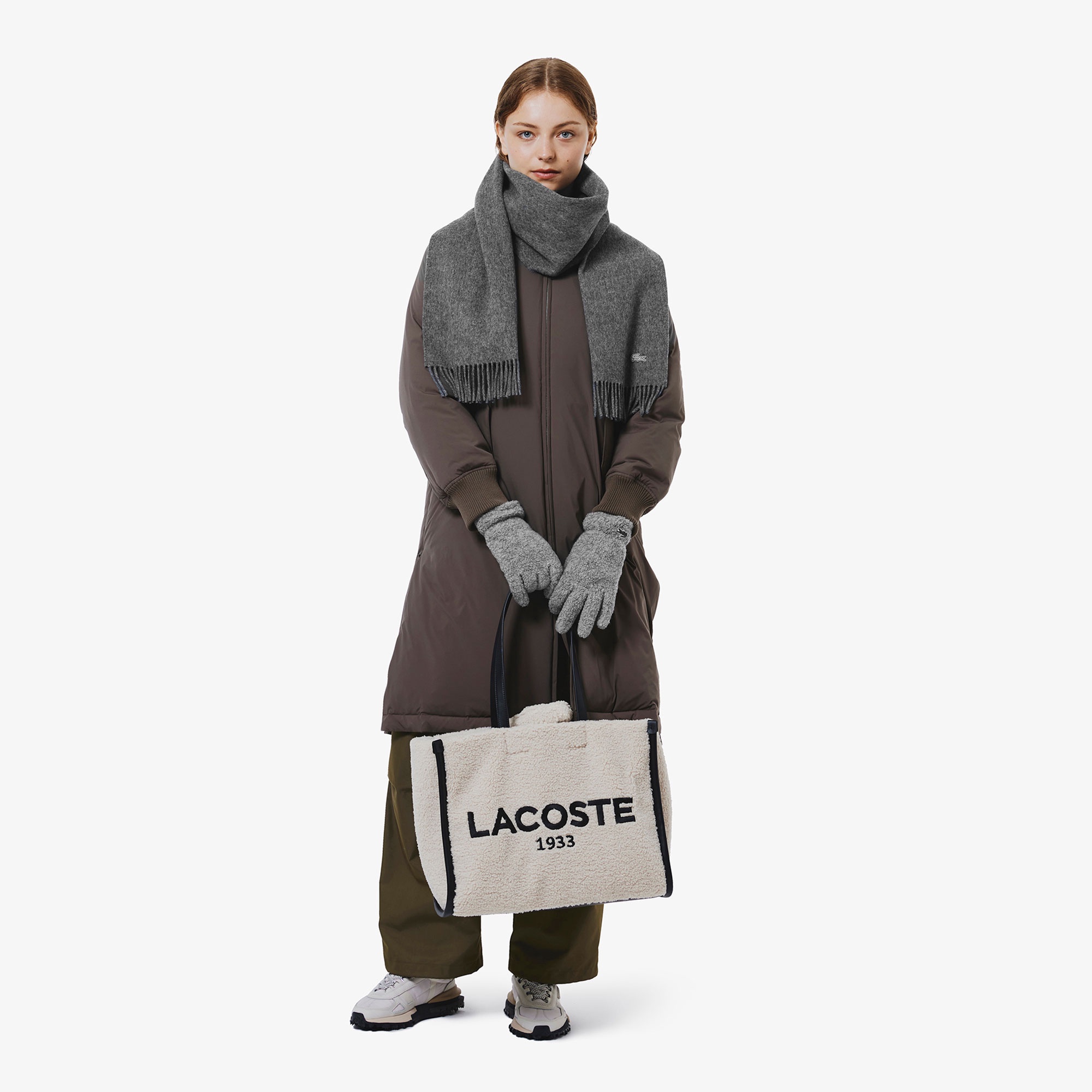 リサイクル紡毛パイルグローブ