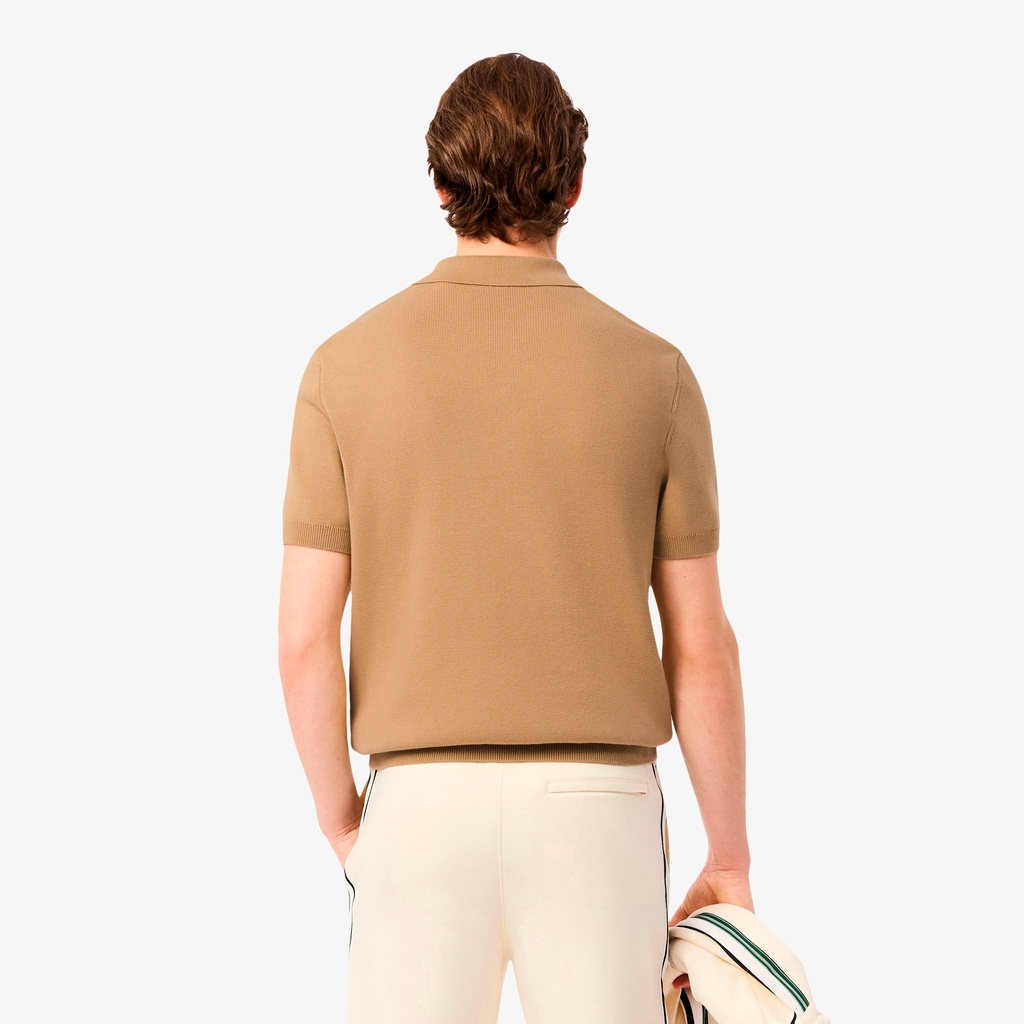 フレンチメイドポロカラーニット