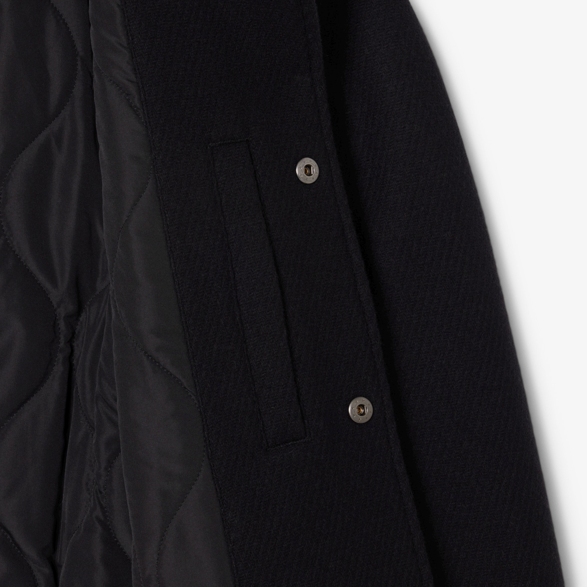 バッジアクセントウールバーシティジャケット