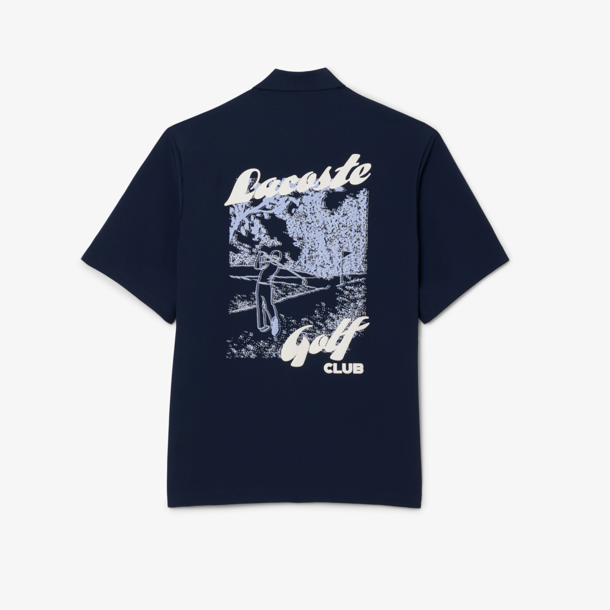 ラコステゴルフウルトラドライボタンシャツ
