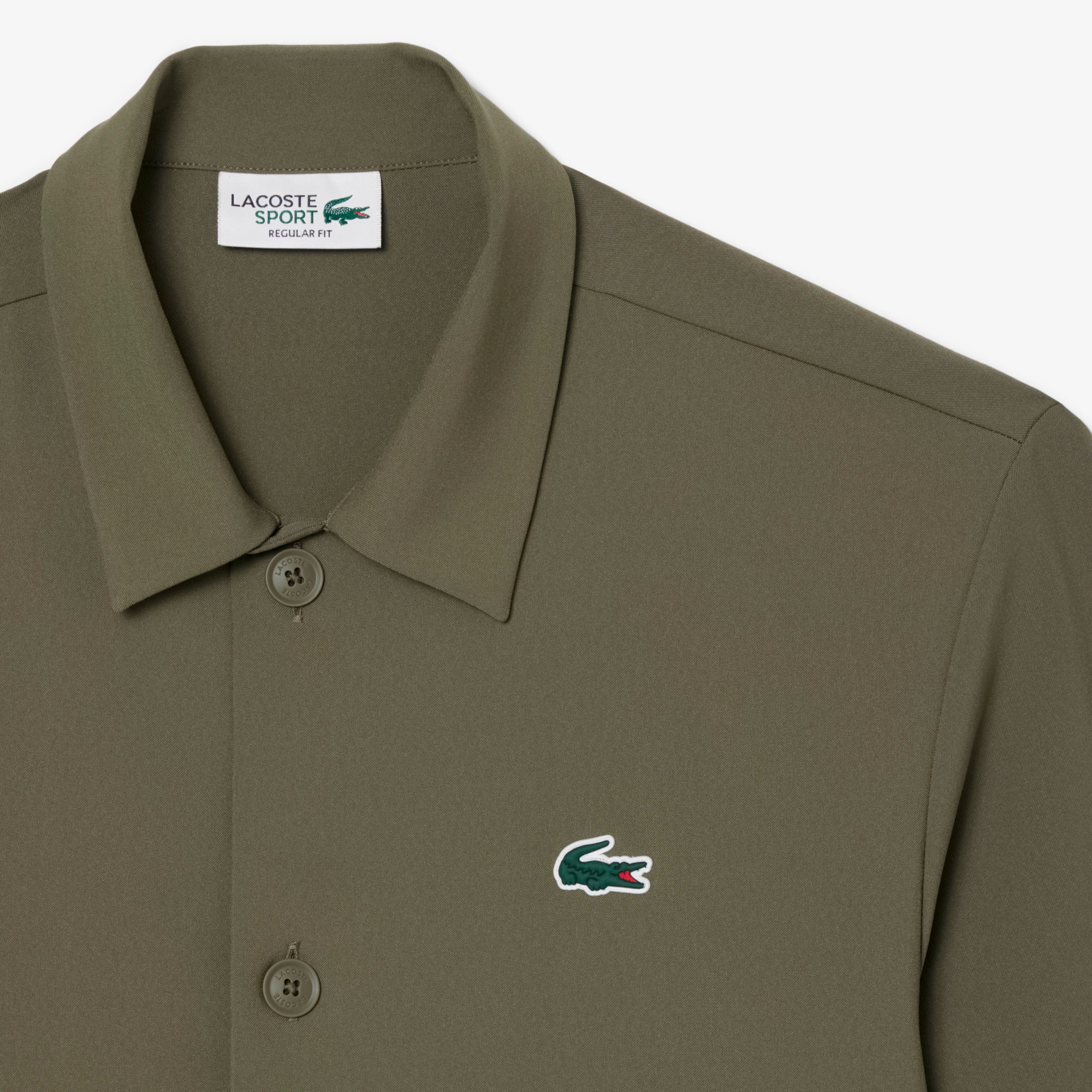 ラコステゴルフウルトラドライボタンシャツ