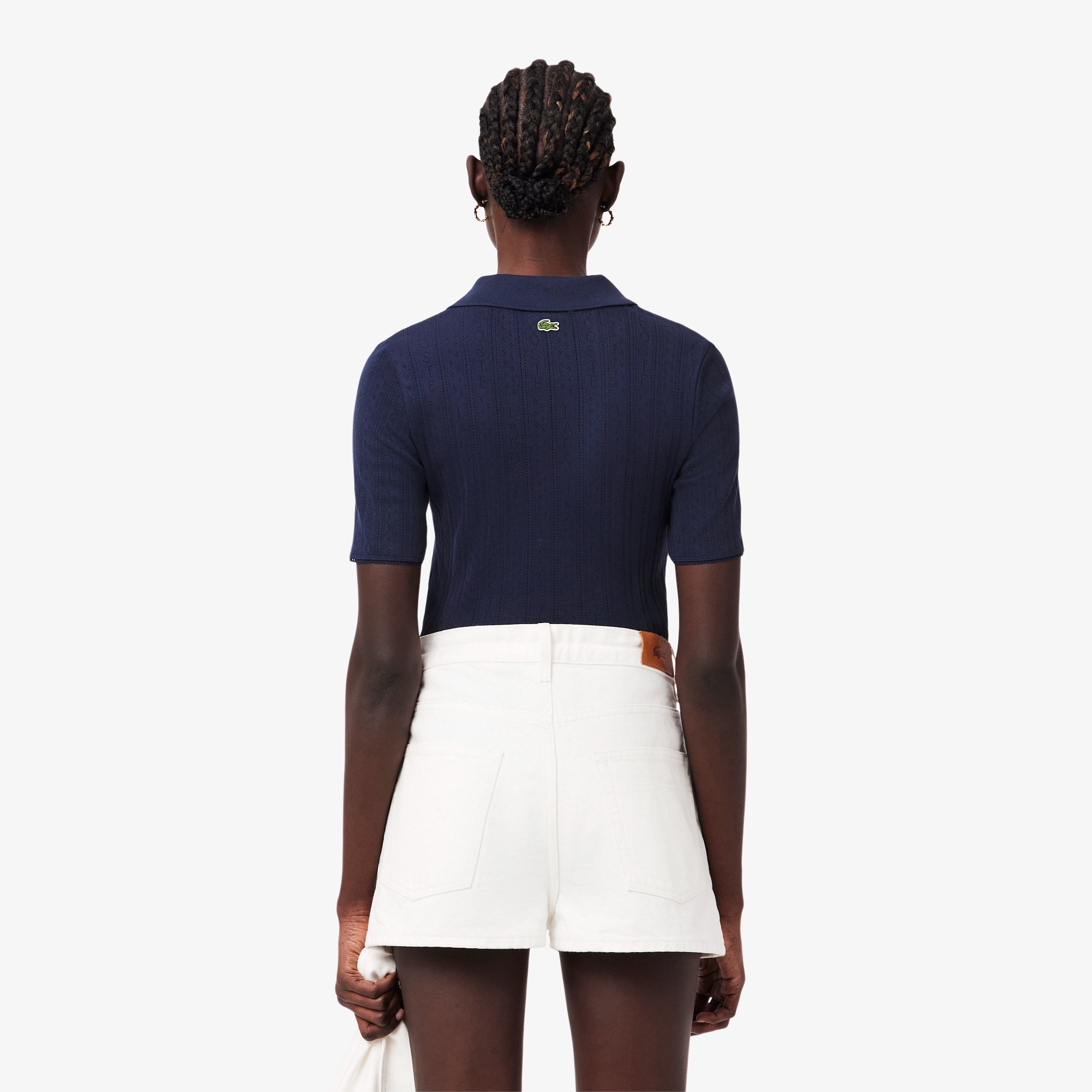 ポインテルニットポロシャツ