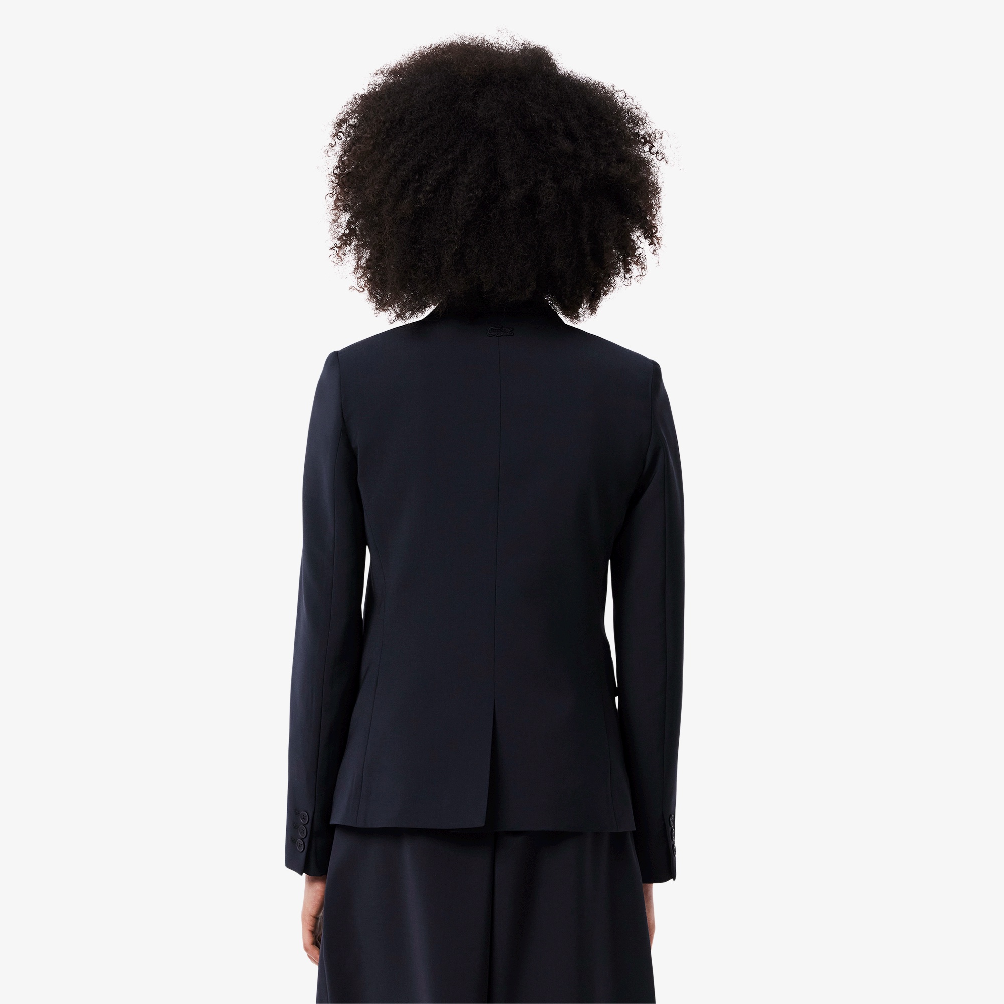 スリムフィットウールブレンドブレザー