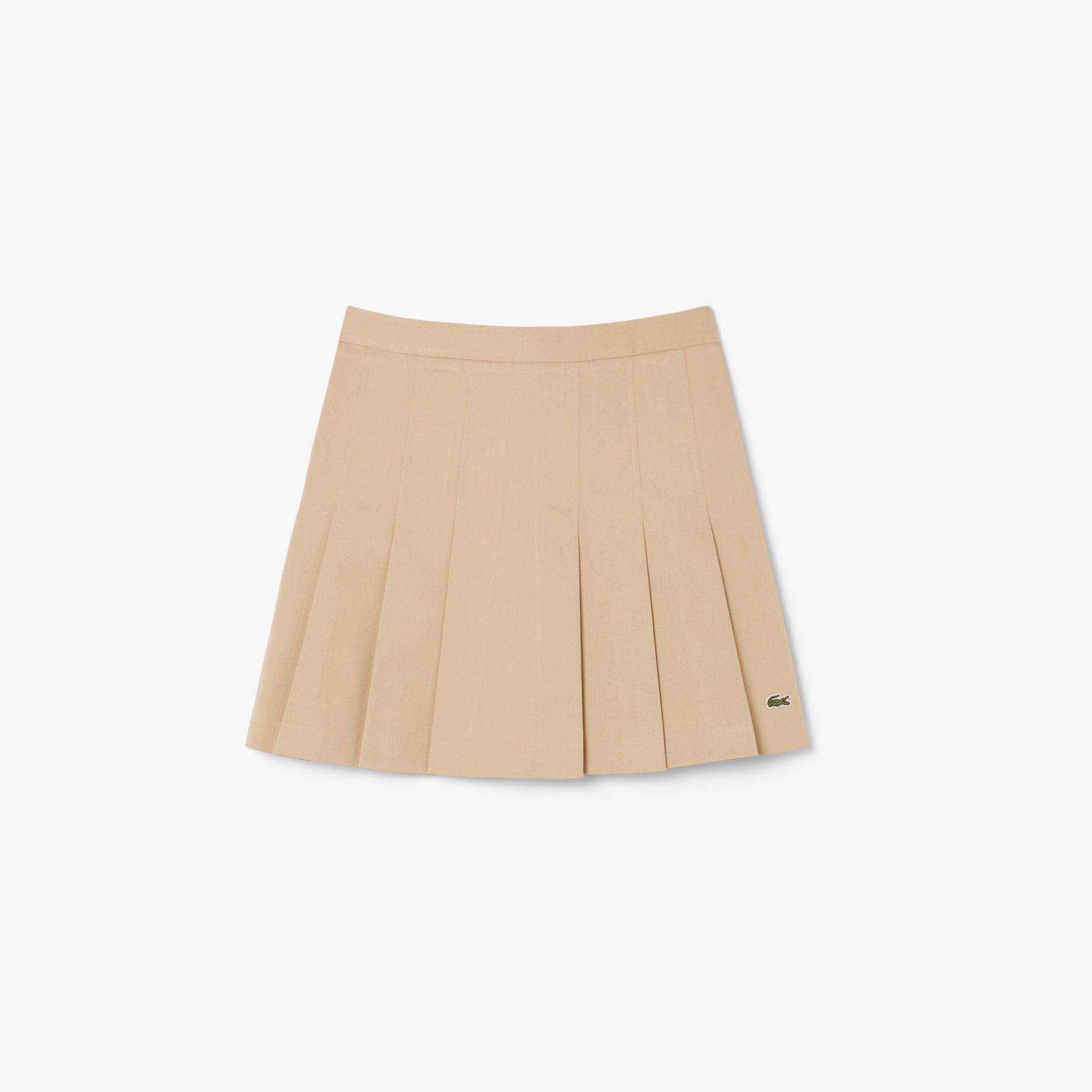 ストレッチコットンプリーツスカート