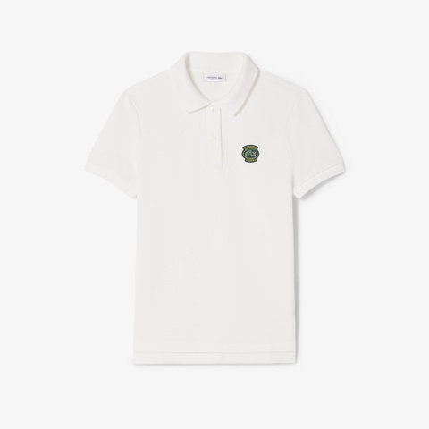ラコステパリエンブレムワッペンレディースポロシャツ