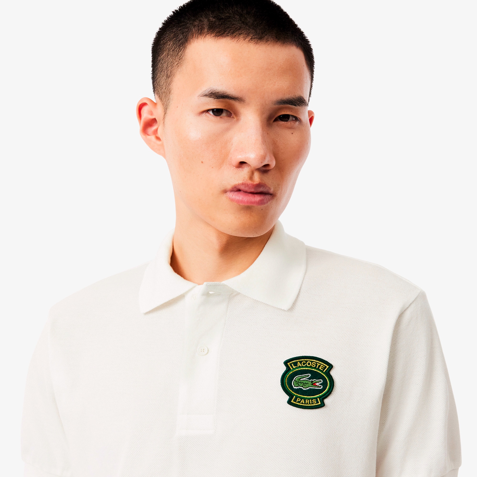 ラコステパリワッペンポロシャツ