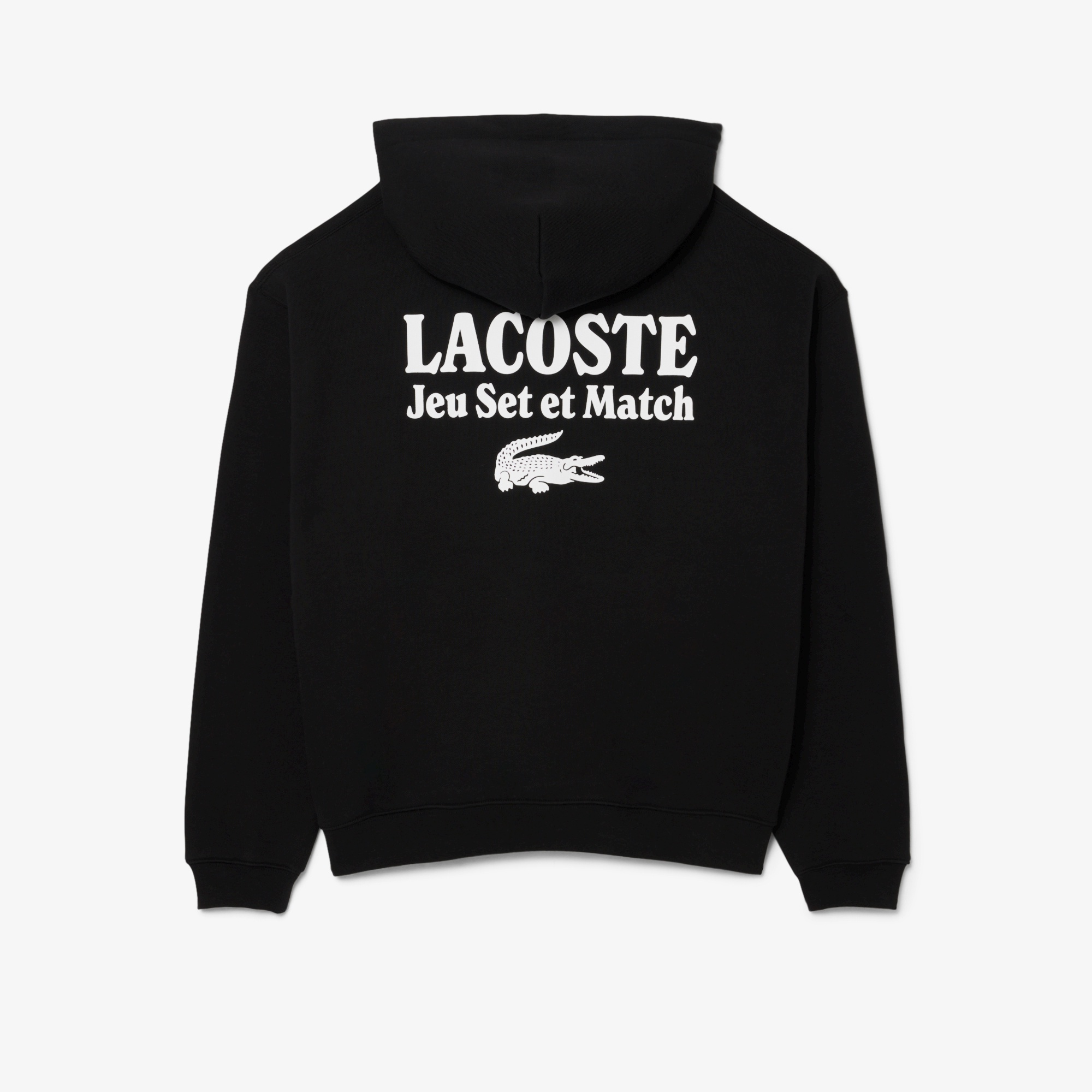Jeu Set et Matchバックプリントスウェットフーディー