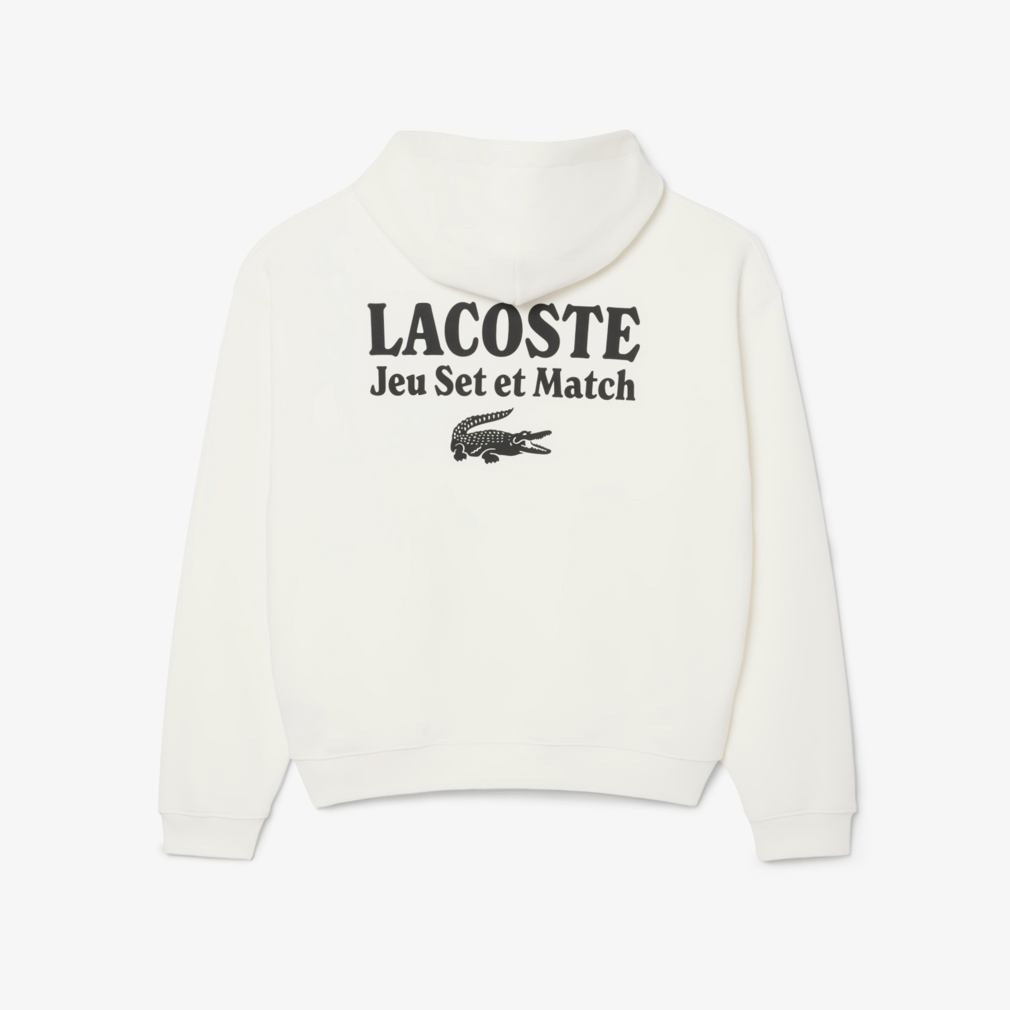 Jeu Set et Matchバックプリントスウェットフーディー