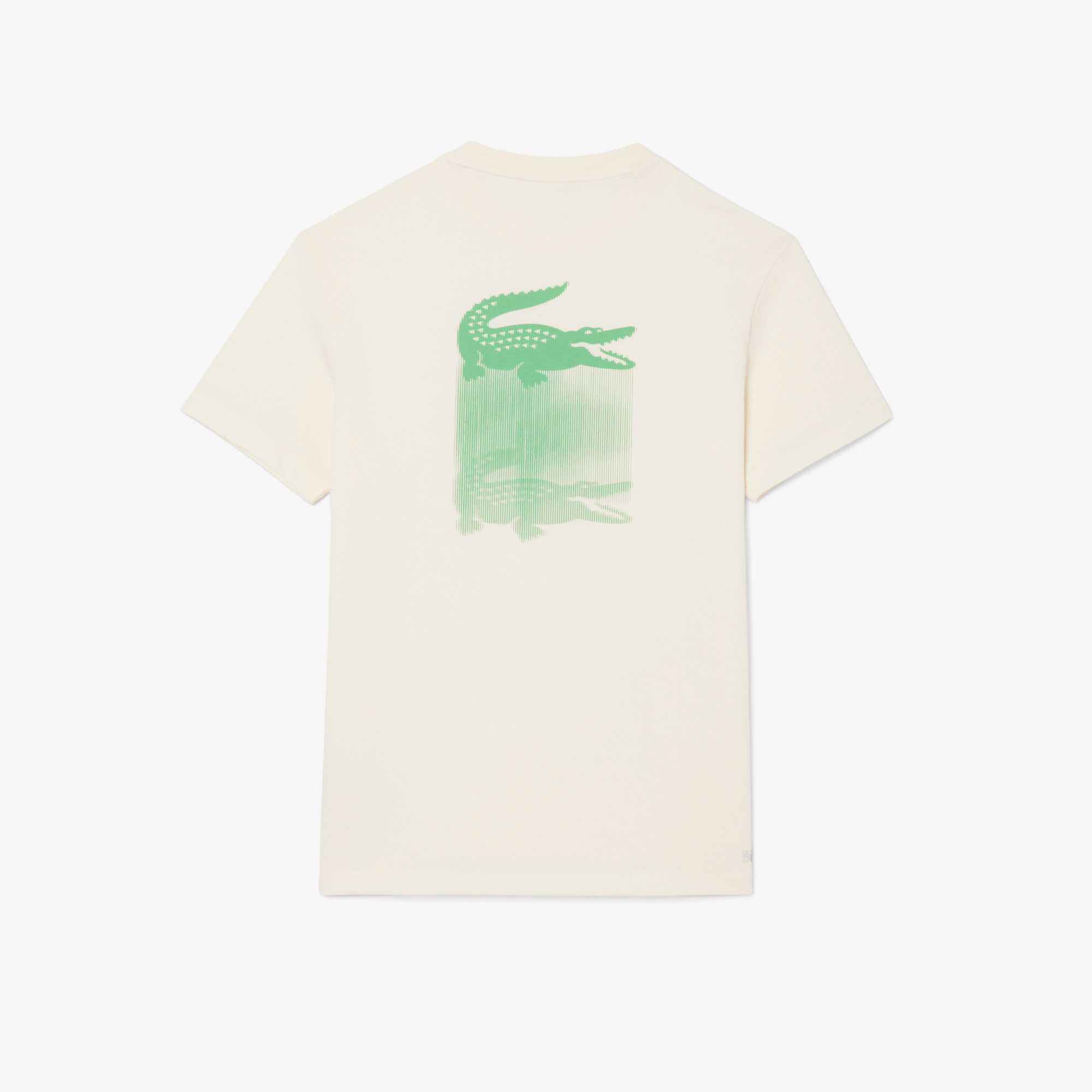 フェイドエフェクトワニロゴバックプリントウルトラドライTシャツ