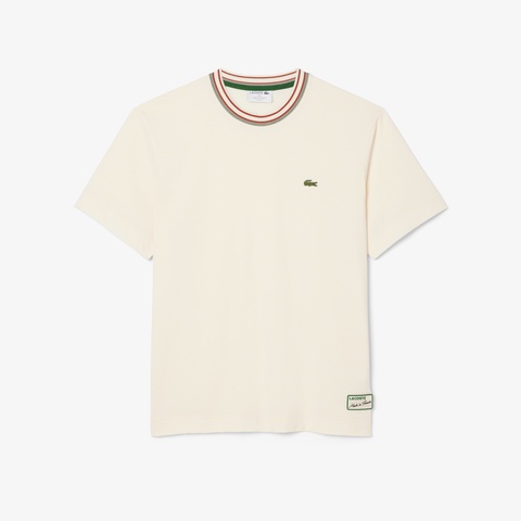 ボーダーリブネックフレンチメイドTシャツ