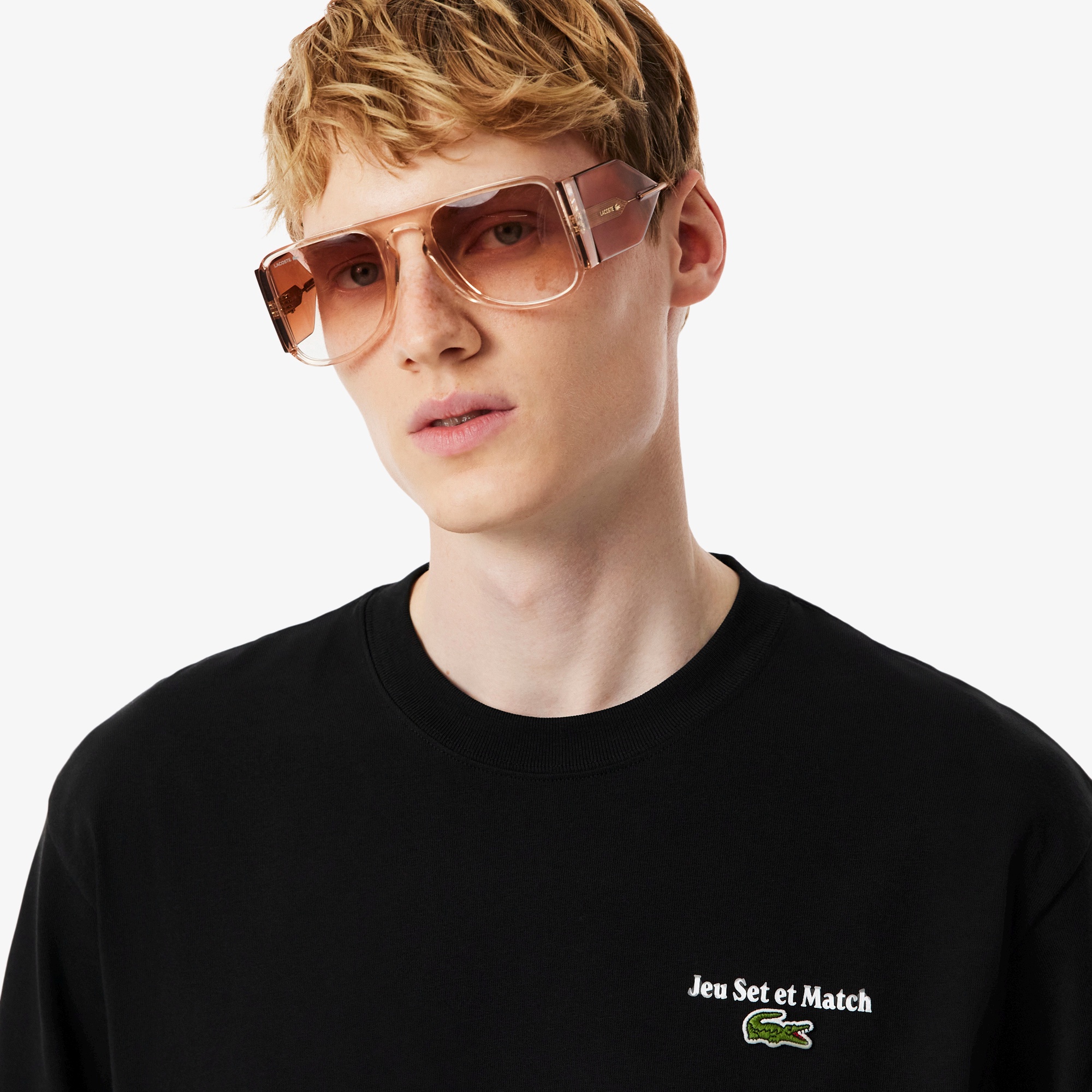 ルーズフィットヘビーウェイトバックプリントTシャツ