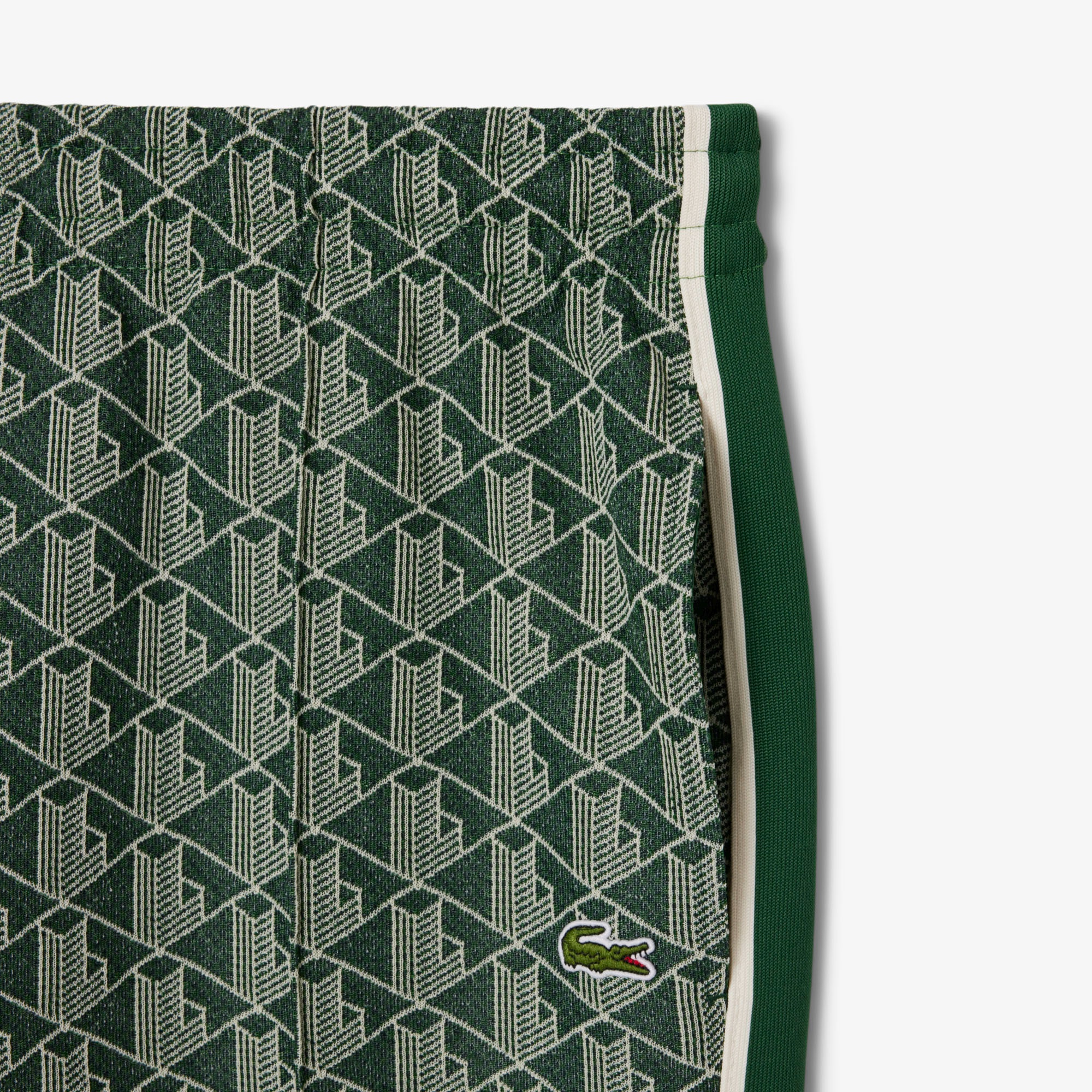 サイドテーピングモノグラムジャカードトラックパンツ