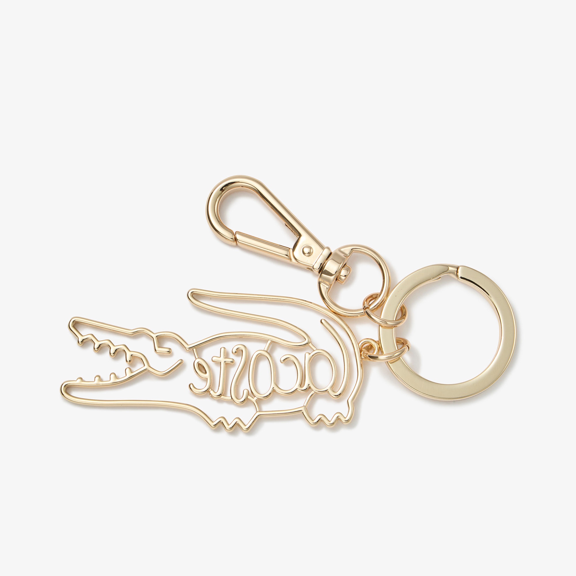 ネームワニロゴキーホルダー