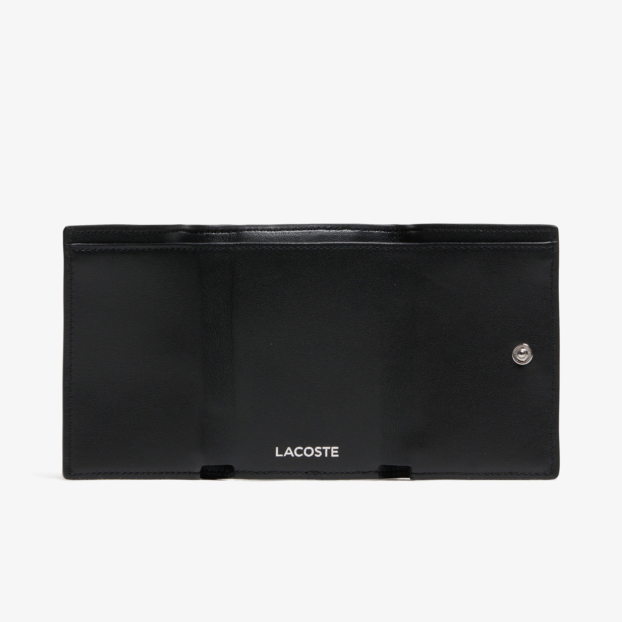 トリコロールプリントレザー3つ折りウォレット