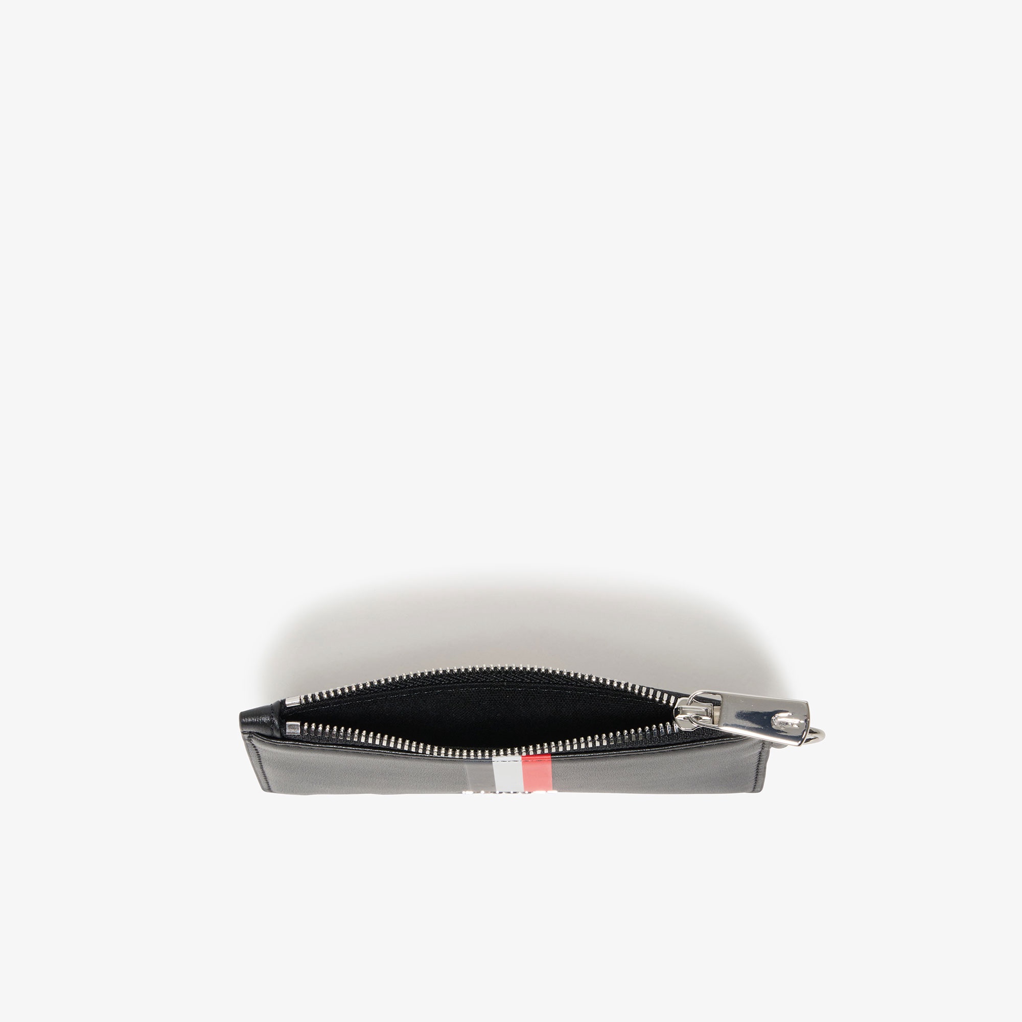 トリコロールプリントレザーマルチケース