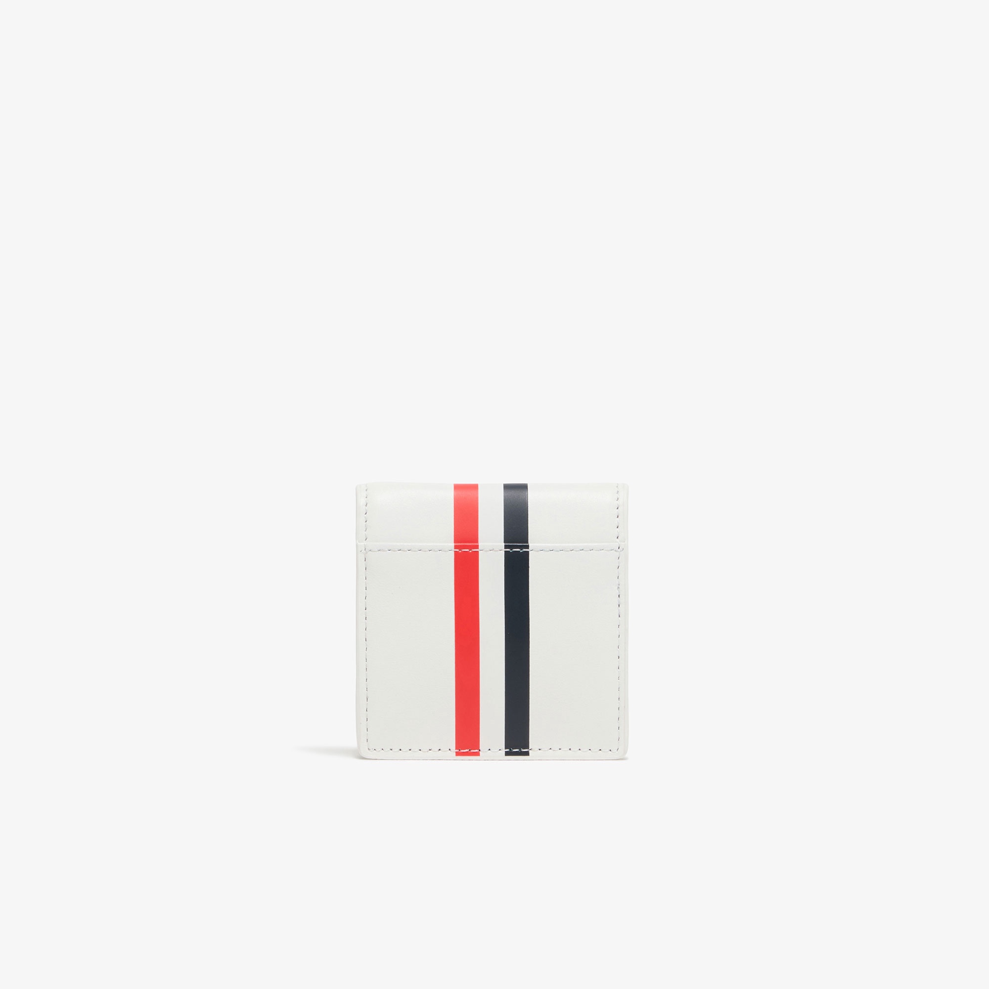 トリコロールプリントレザーコインケース