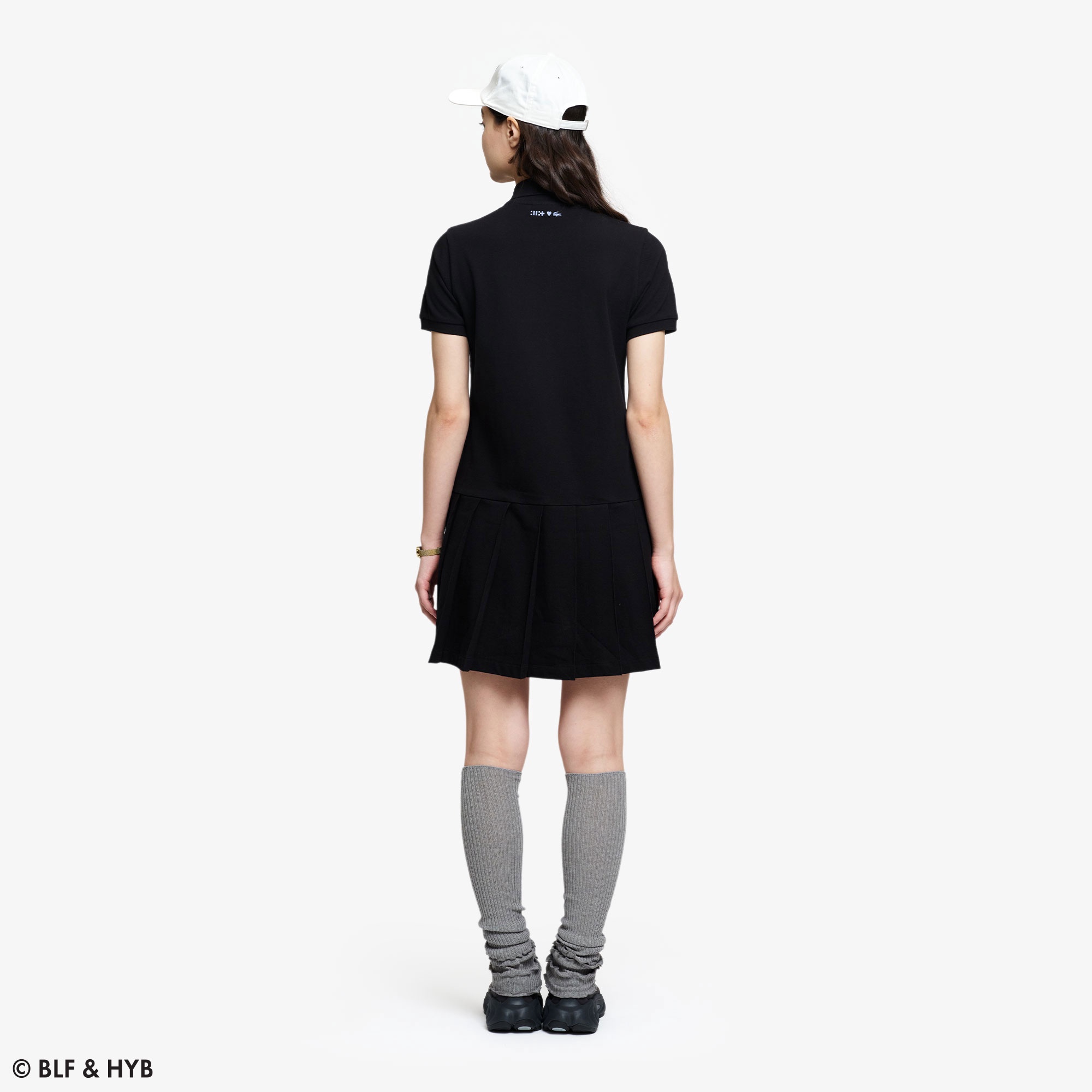 バックプリントミニ ポロドレス