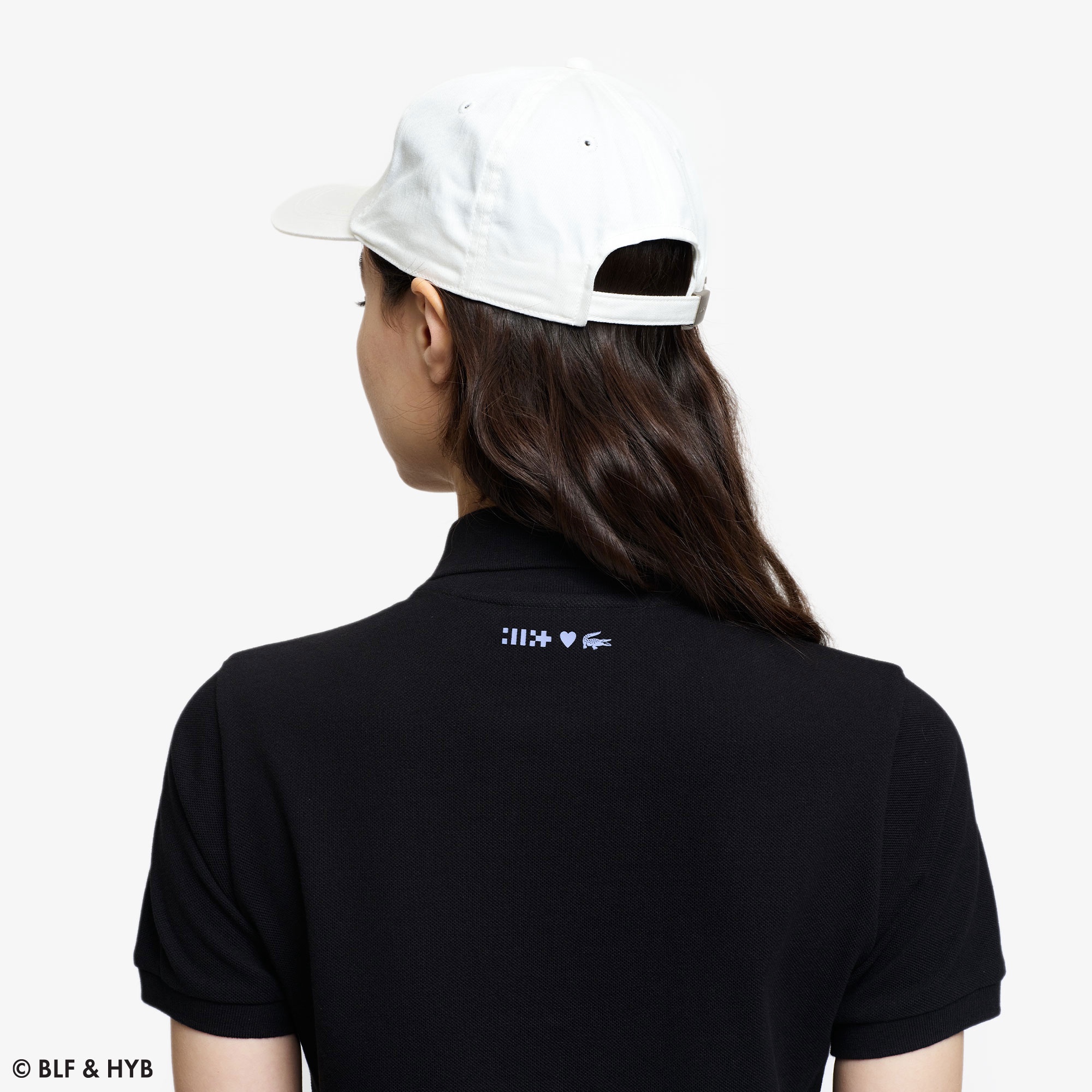 バックプリントミニ ポロドレス