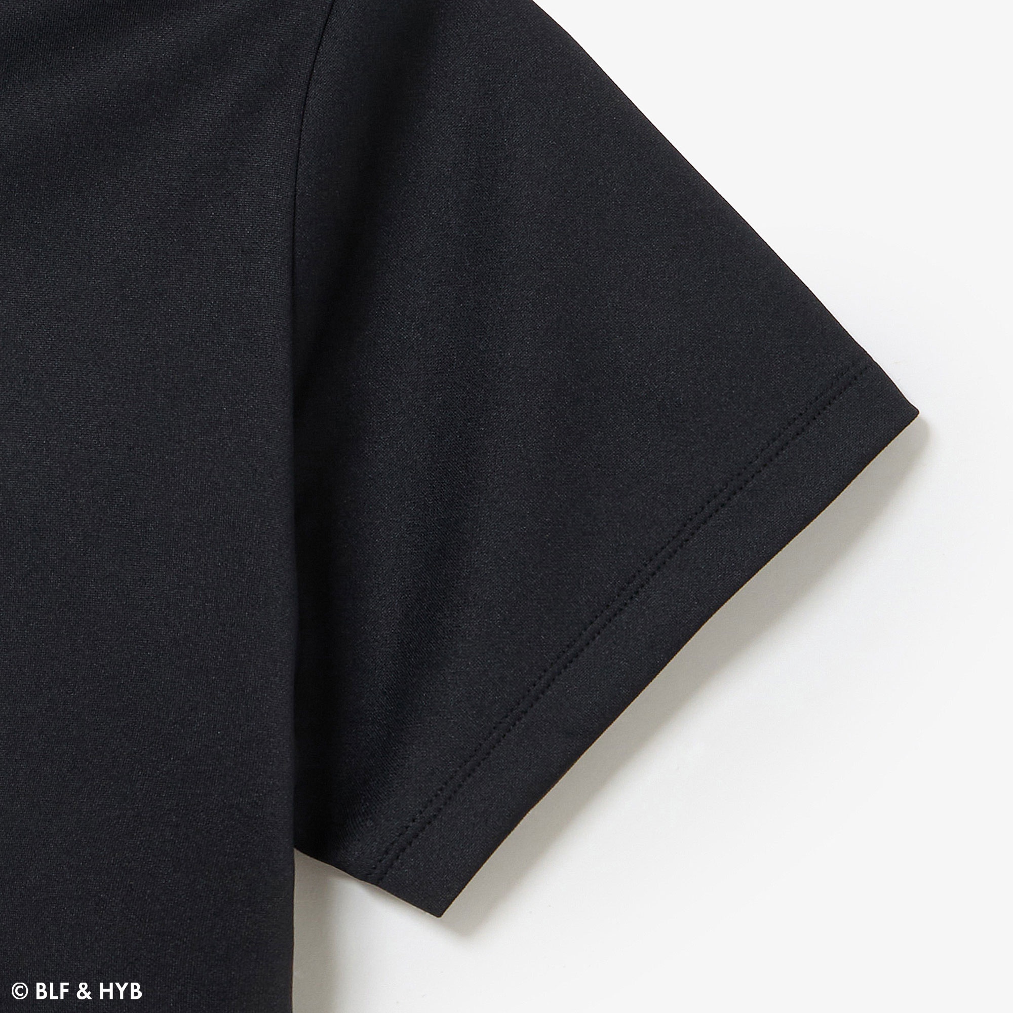 厚盛りプリントクロップドゲーム ポロシャツ