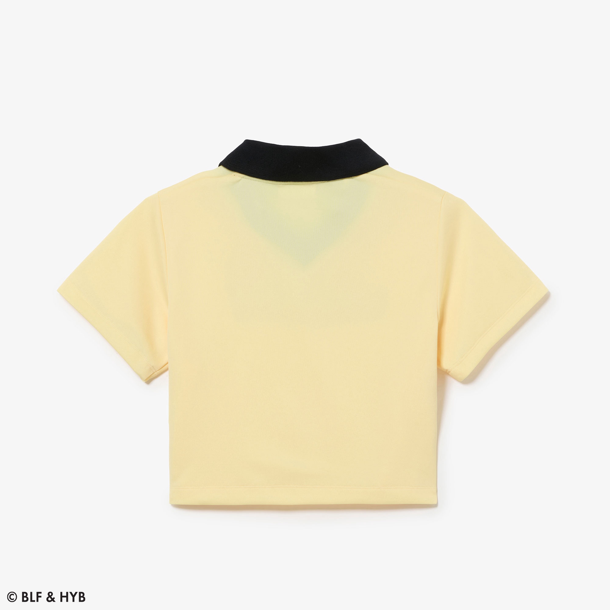 厚盛りプリントクロップドゲーム ポロシャツ