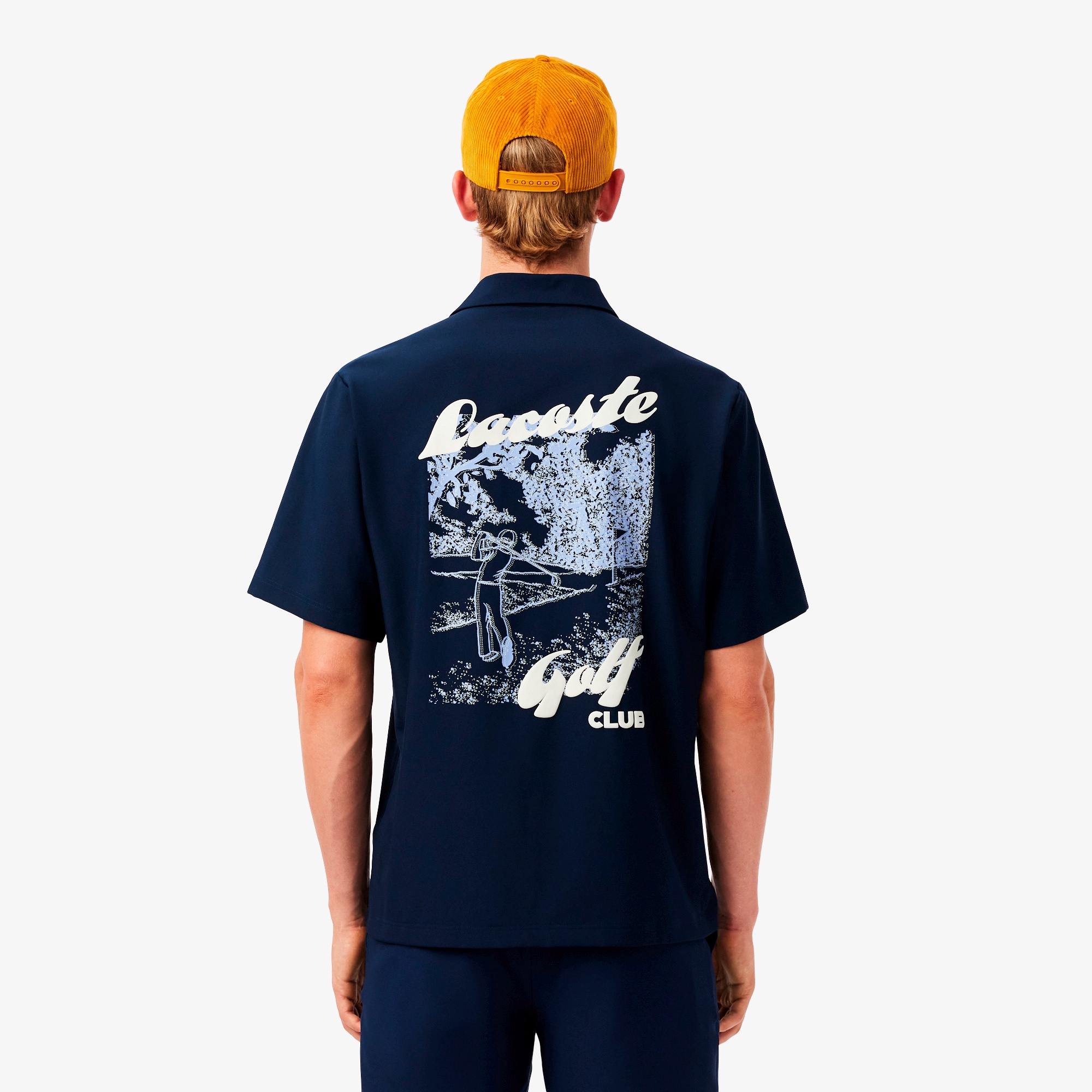 ラコステゴルフウルトラドライボタンシャツ