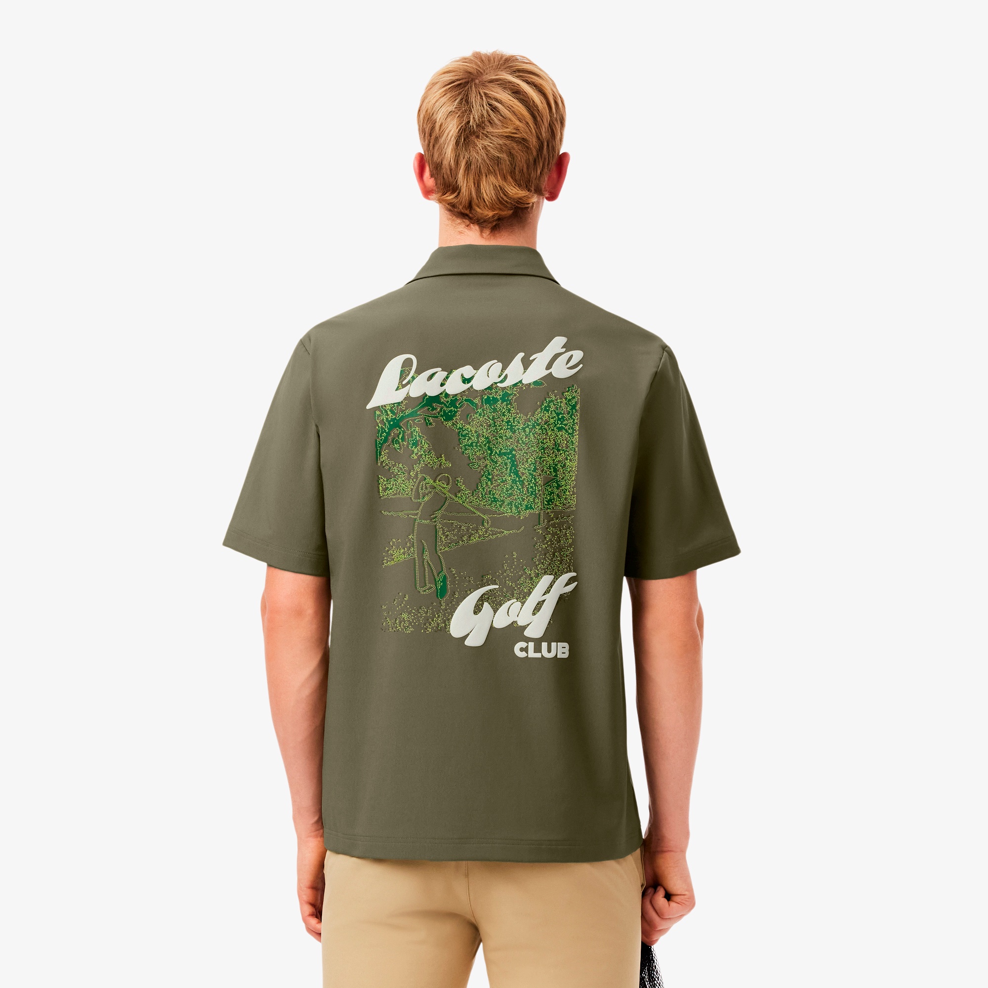 ラコステゴルフウルトラドライボタンシャツ