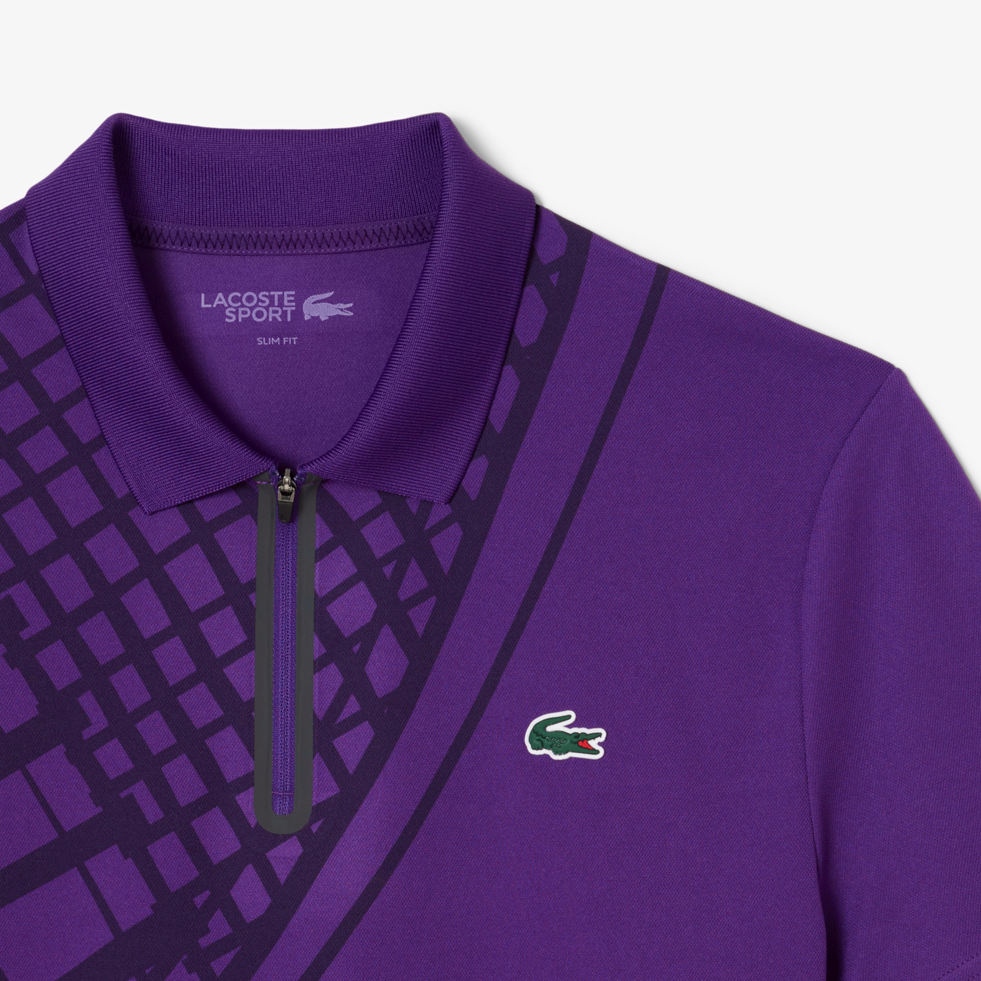 アシンメトリーラケットグラフィックウルトラドライポロシャツ