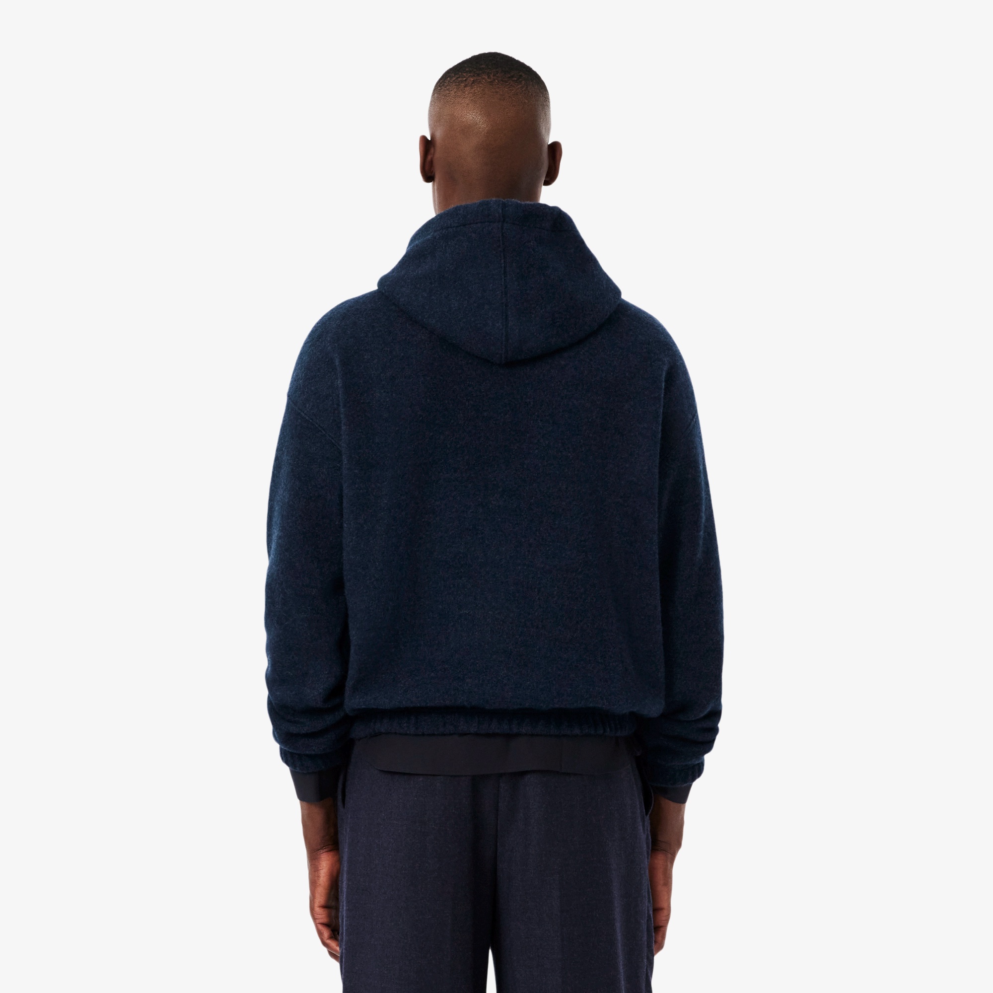 ダブルフェイスルーズフィットフーディー