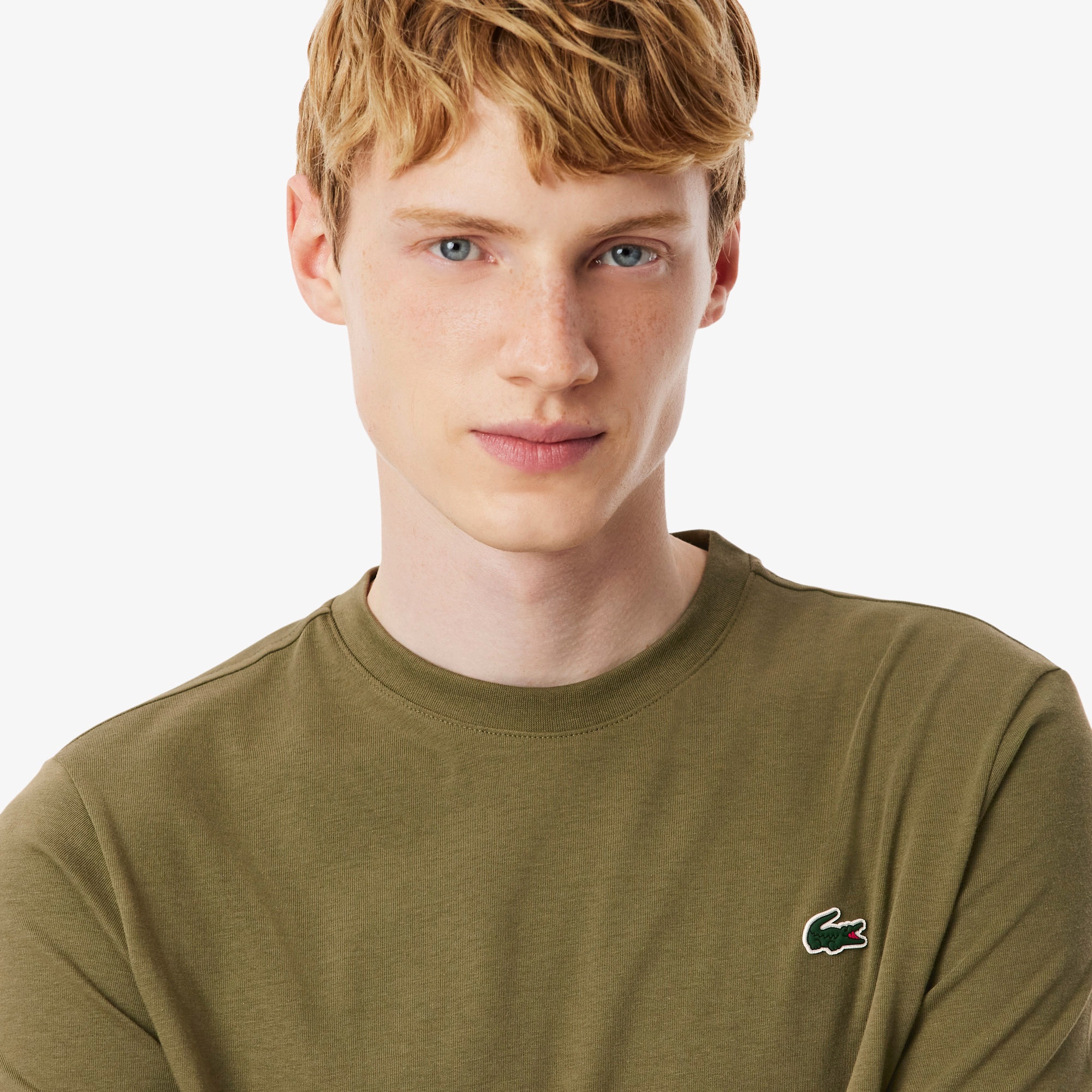 フェイドエフェクトワニロゴバックプリントウルトラドライTシャツ