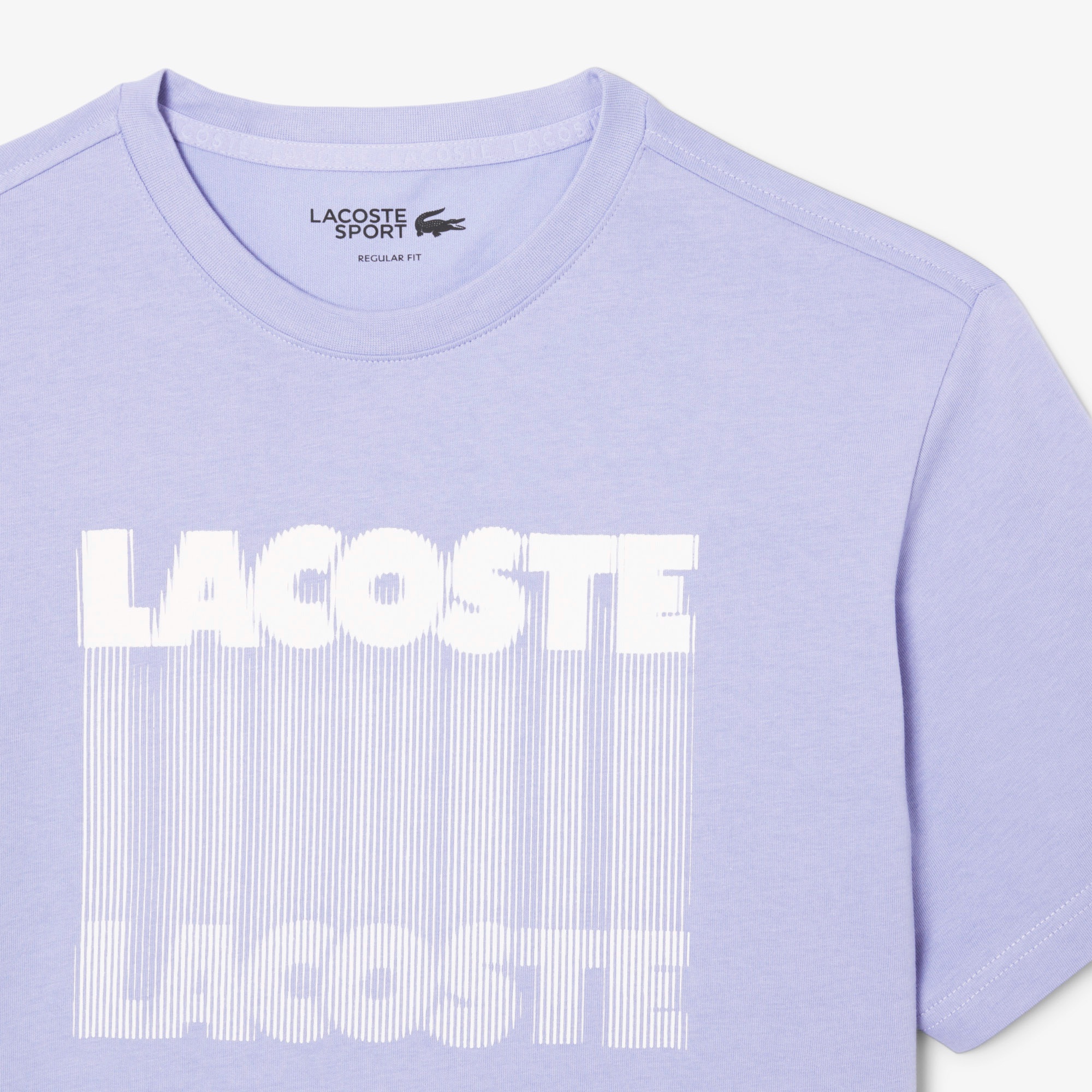 グラフィカルブランドネームロゴウルトラドライTシャツ