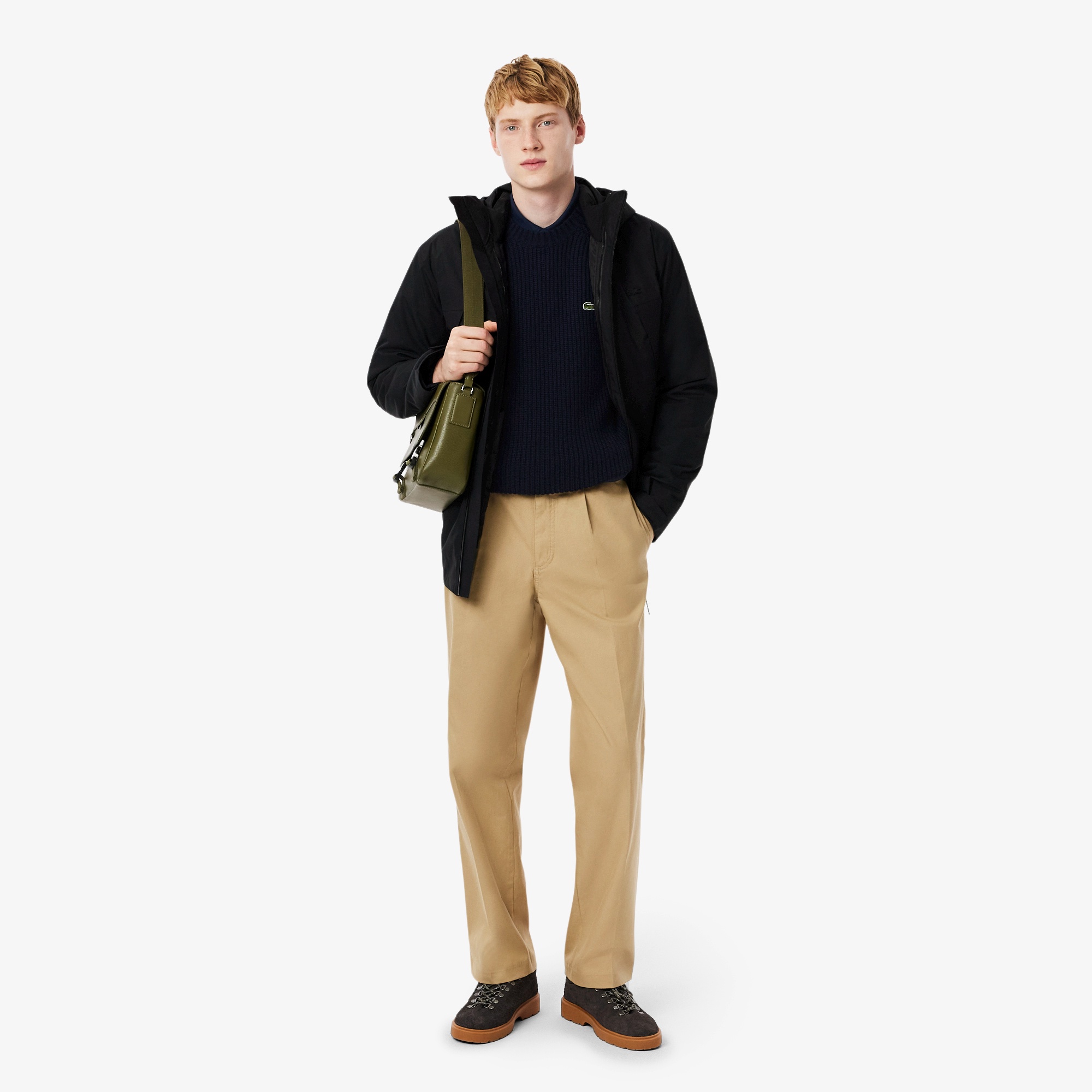 エッセンシャルローゲージニットセーター