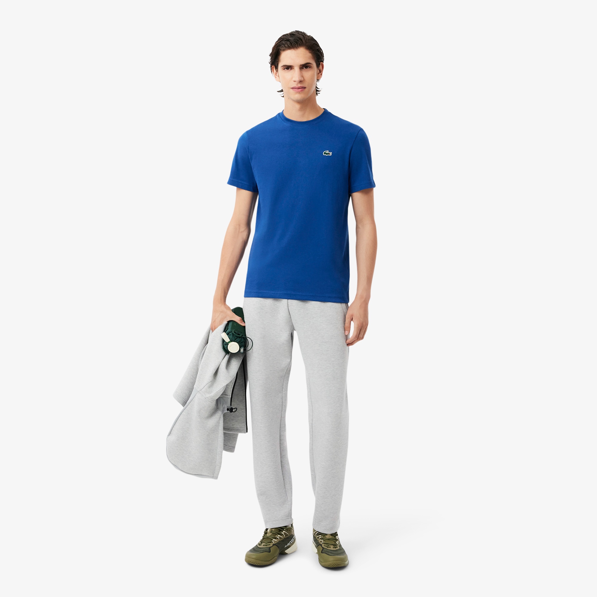 フェイドエフェクトワニロゴバックプリントウルトラドライTシャツ