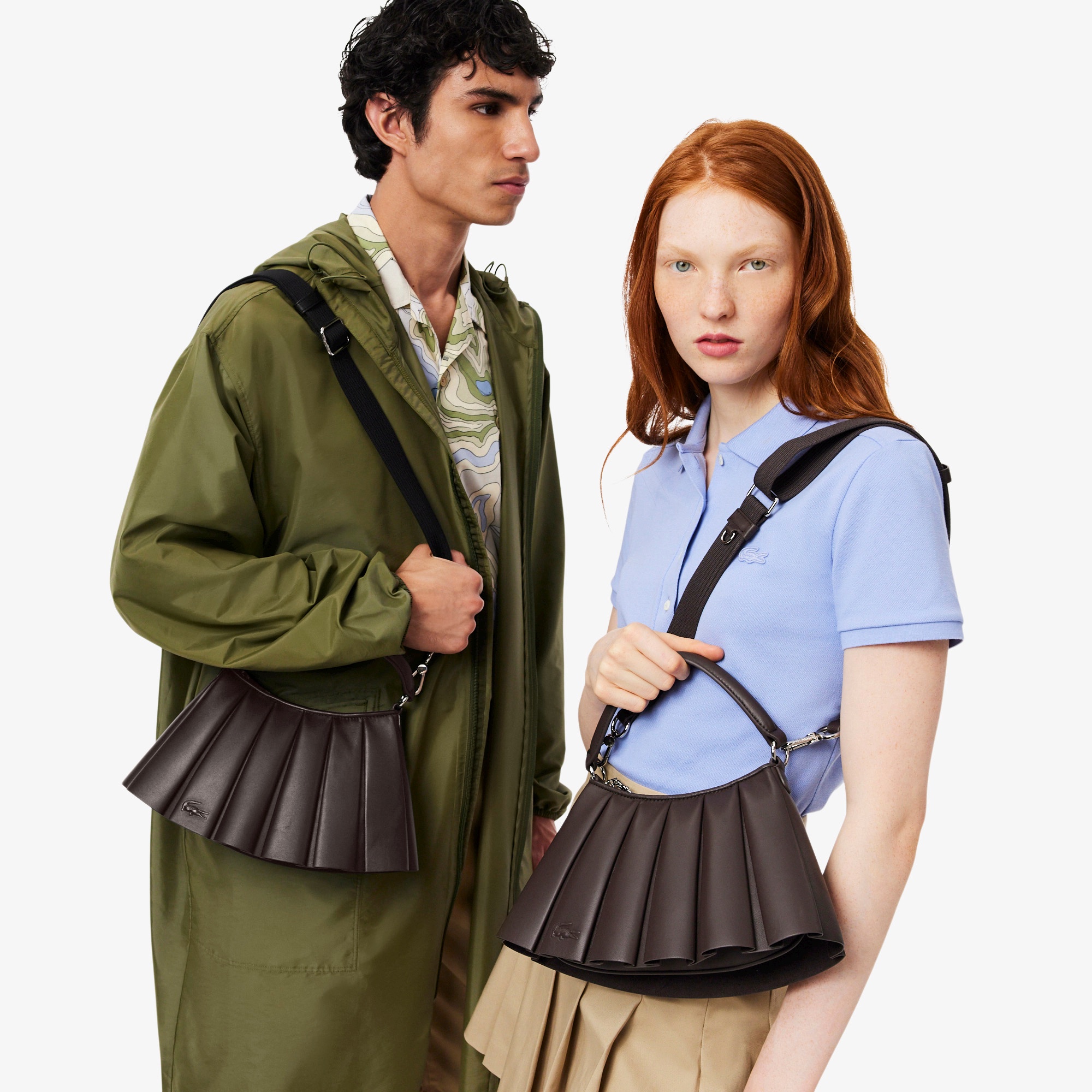 ランラン レザーショルダーバッグ