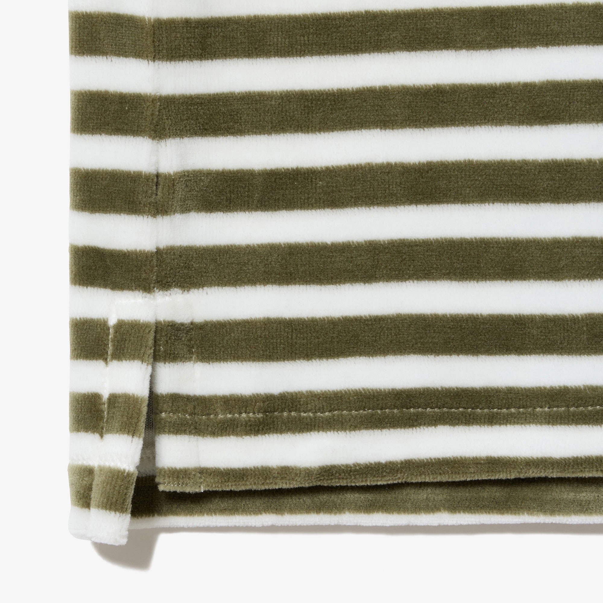 ベロアボーダーポロシャツ