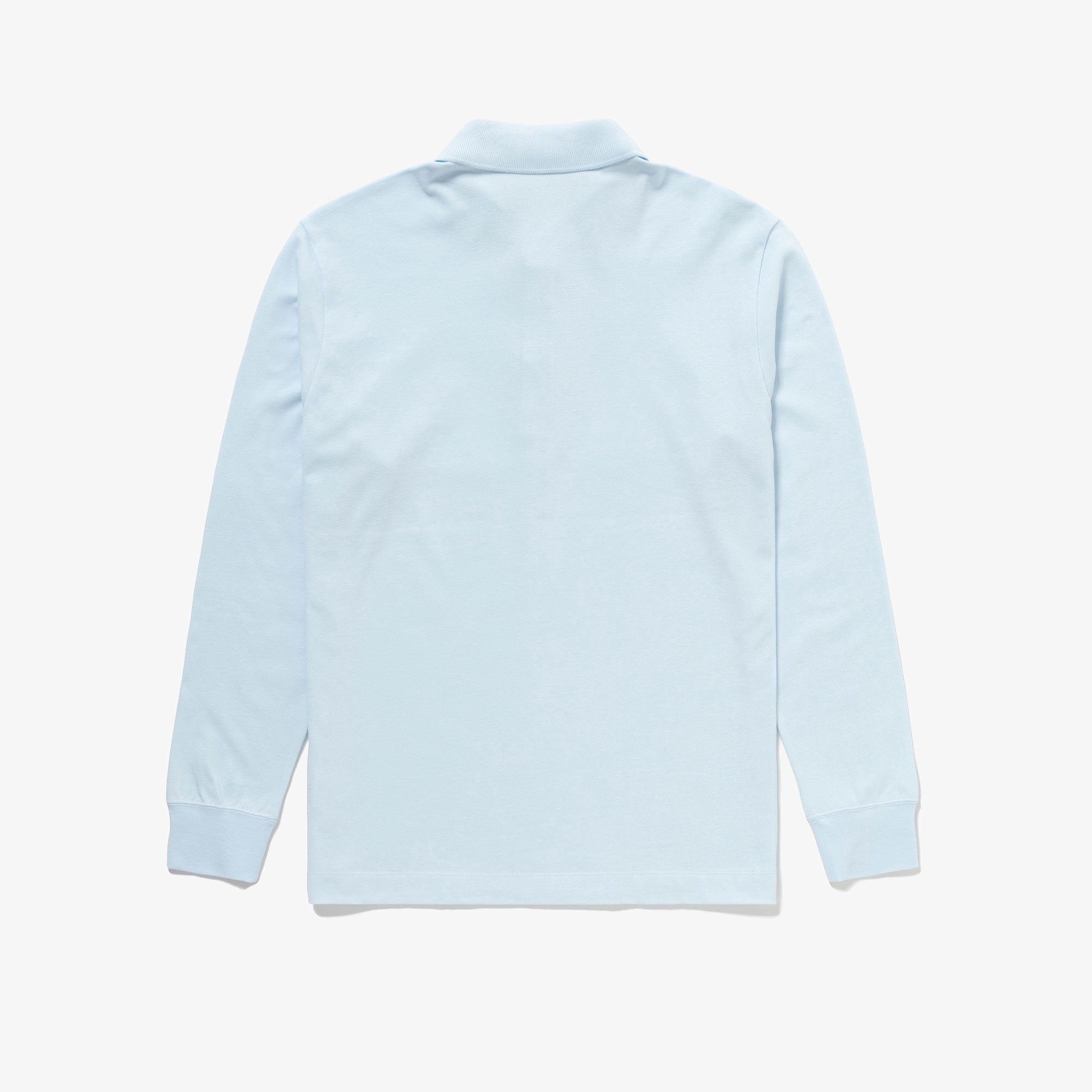 比翼フロントロングスリーブポロシャツ