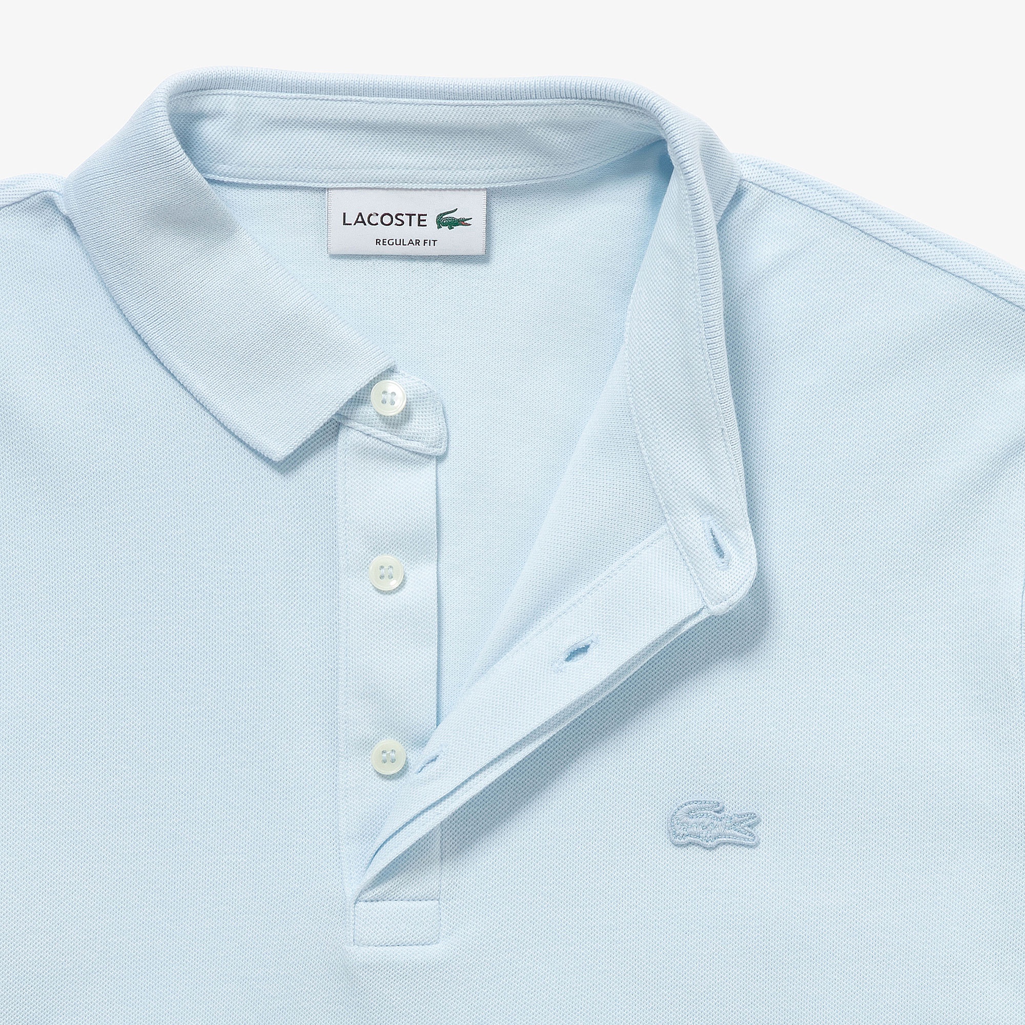 比翼フロントロングスリーブポロシャツ