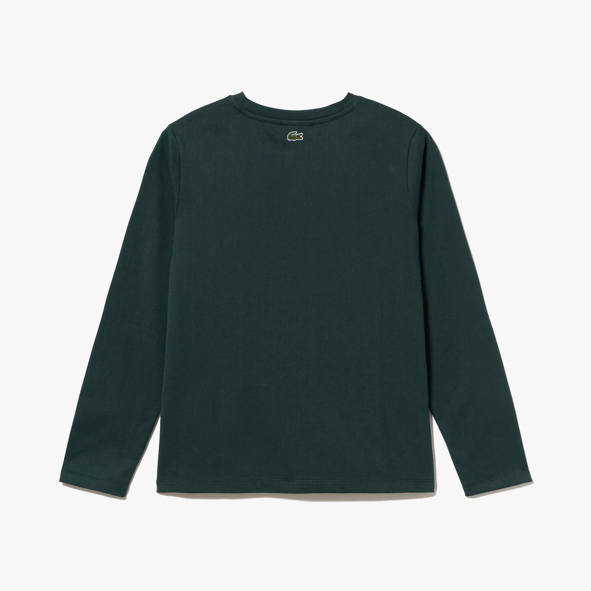 ワンポイント刺しゅう長袖Tシャツ