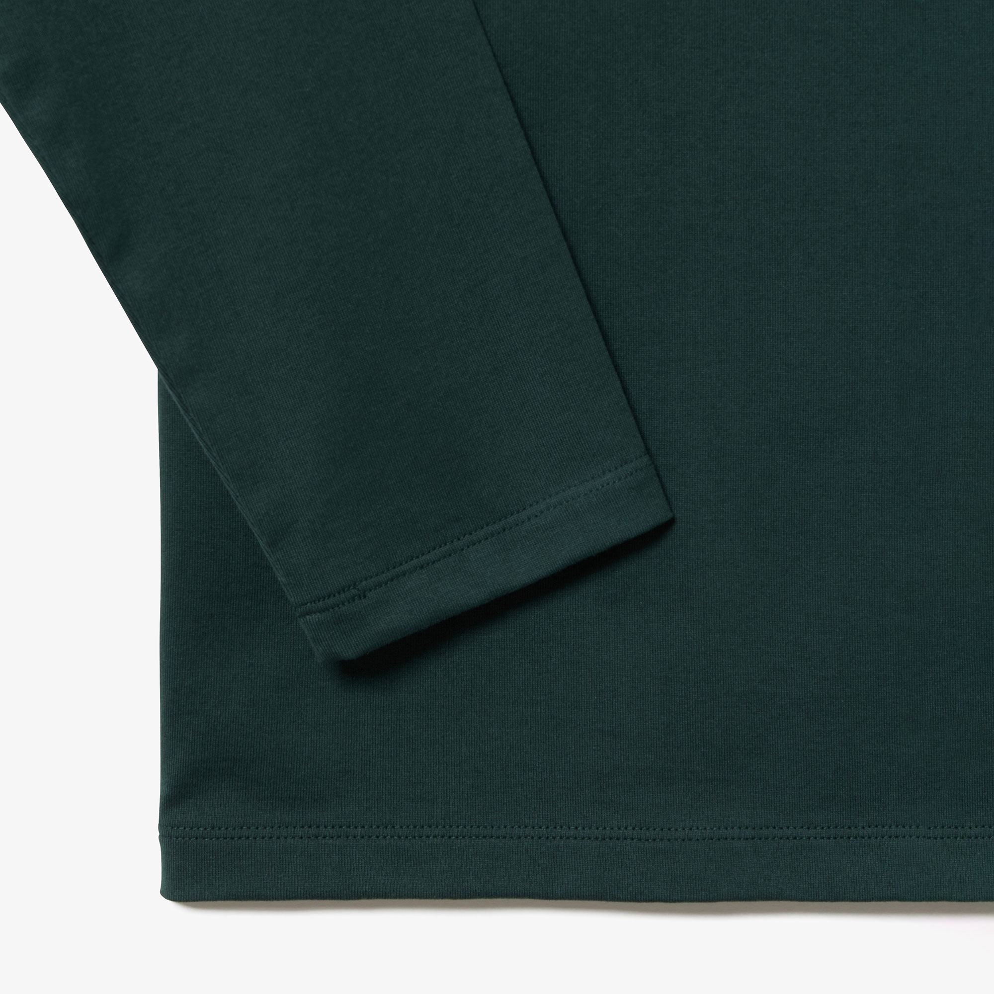 ワンポイント刺しゅう長袖Tシャツ