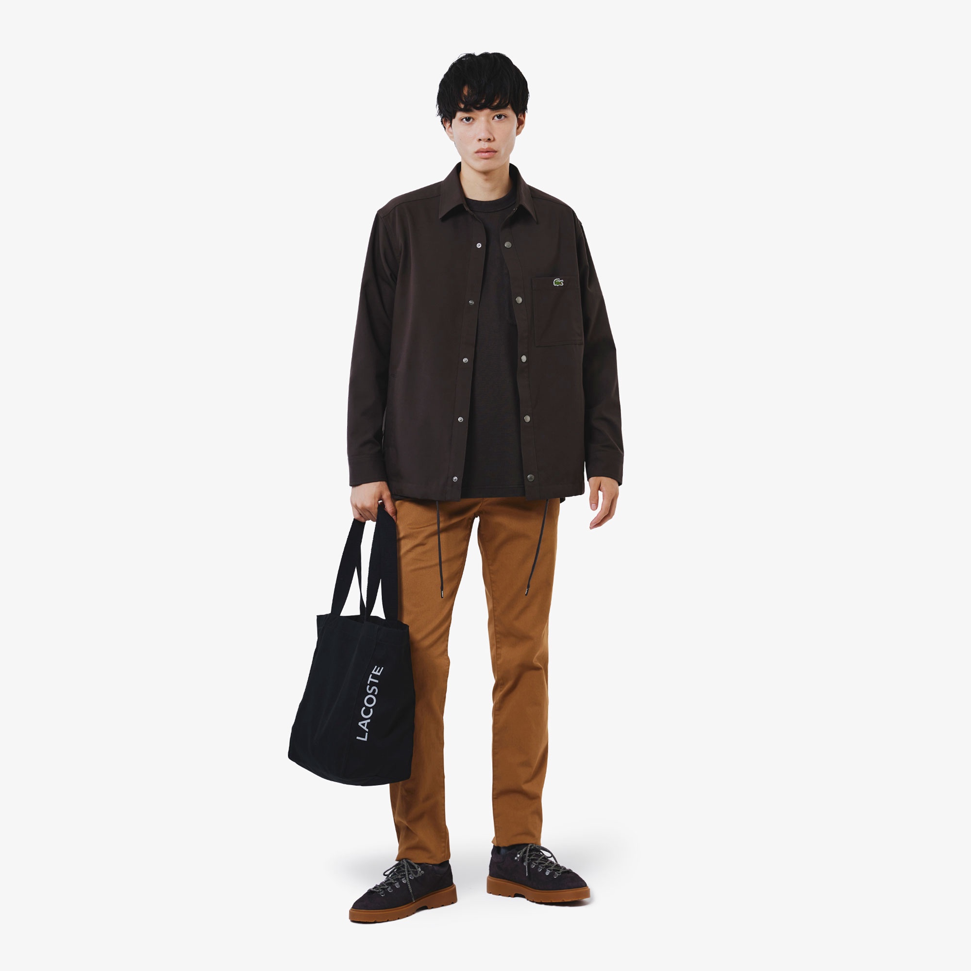 鹿の子地ポケット半袖Tシャツ