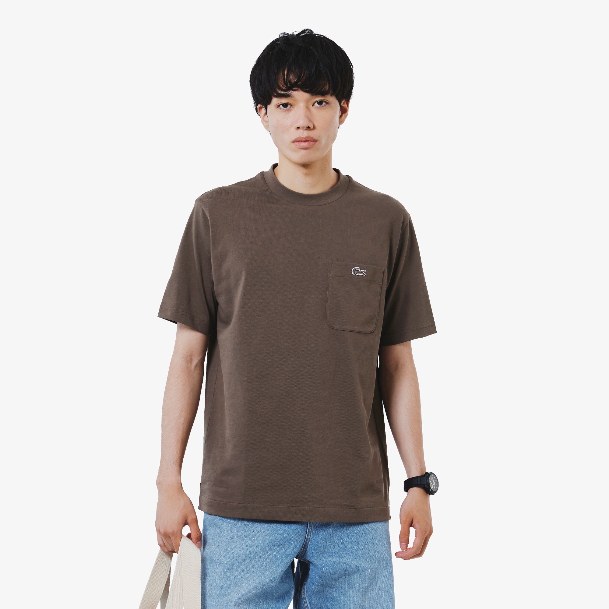 アウトラインクロックポケットTシャツ