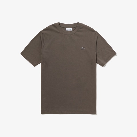 アウトラインクロッククルーネックTシャツ